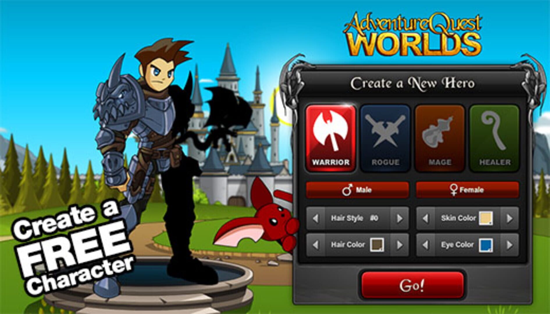 Illustration de AdventureQuest Worlds