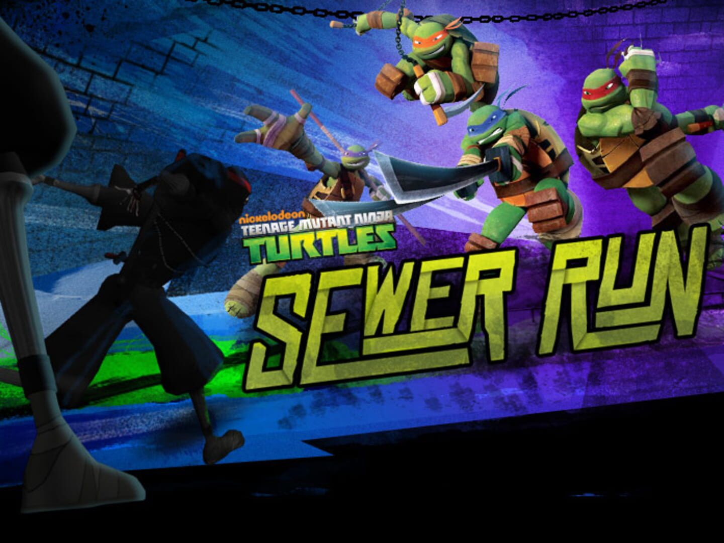 Illustration de Teenage Mutant Ninja Turtles: Sewer Run