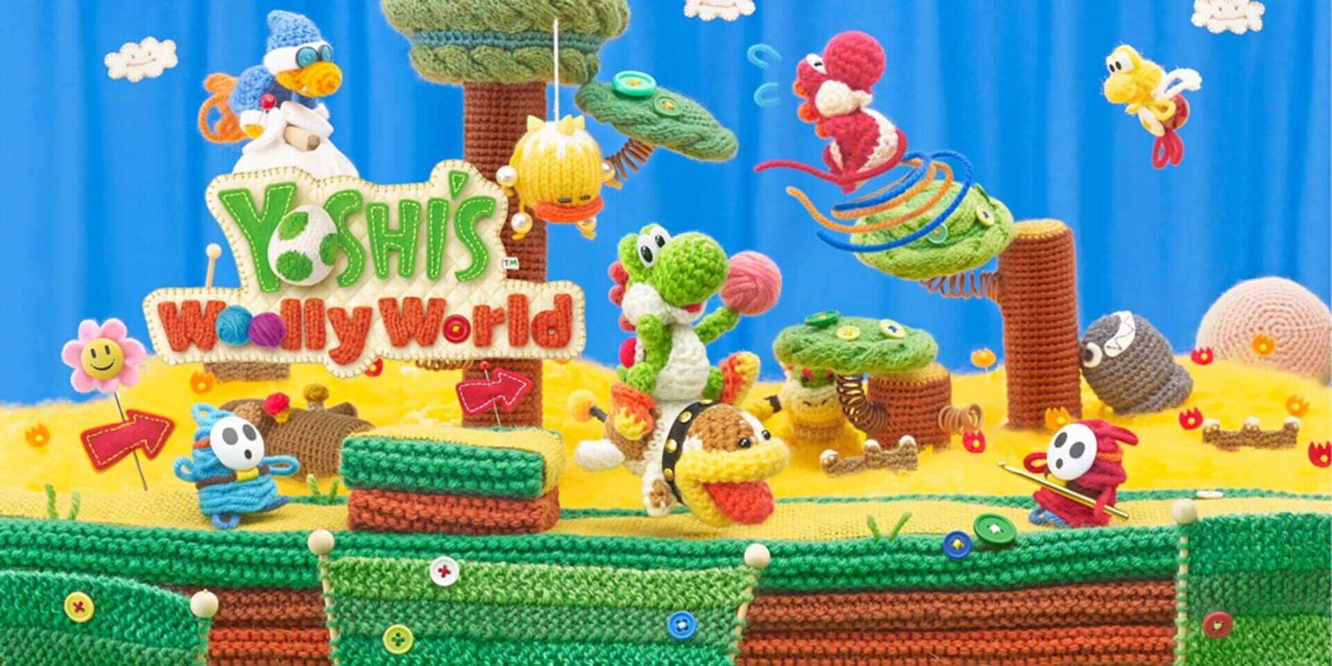 Illustration de Yoshi's Woolly World