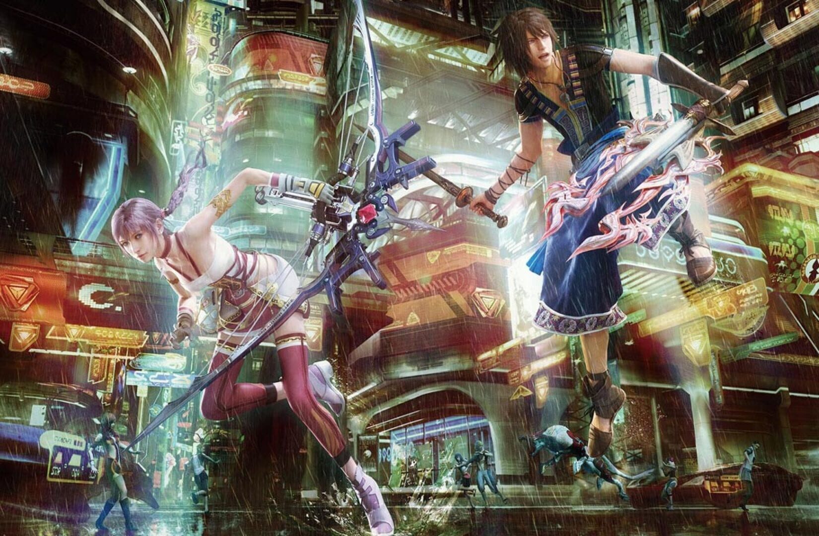 Illustration de Final Fantasy XIII-2