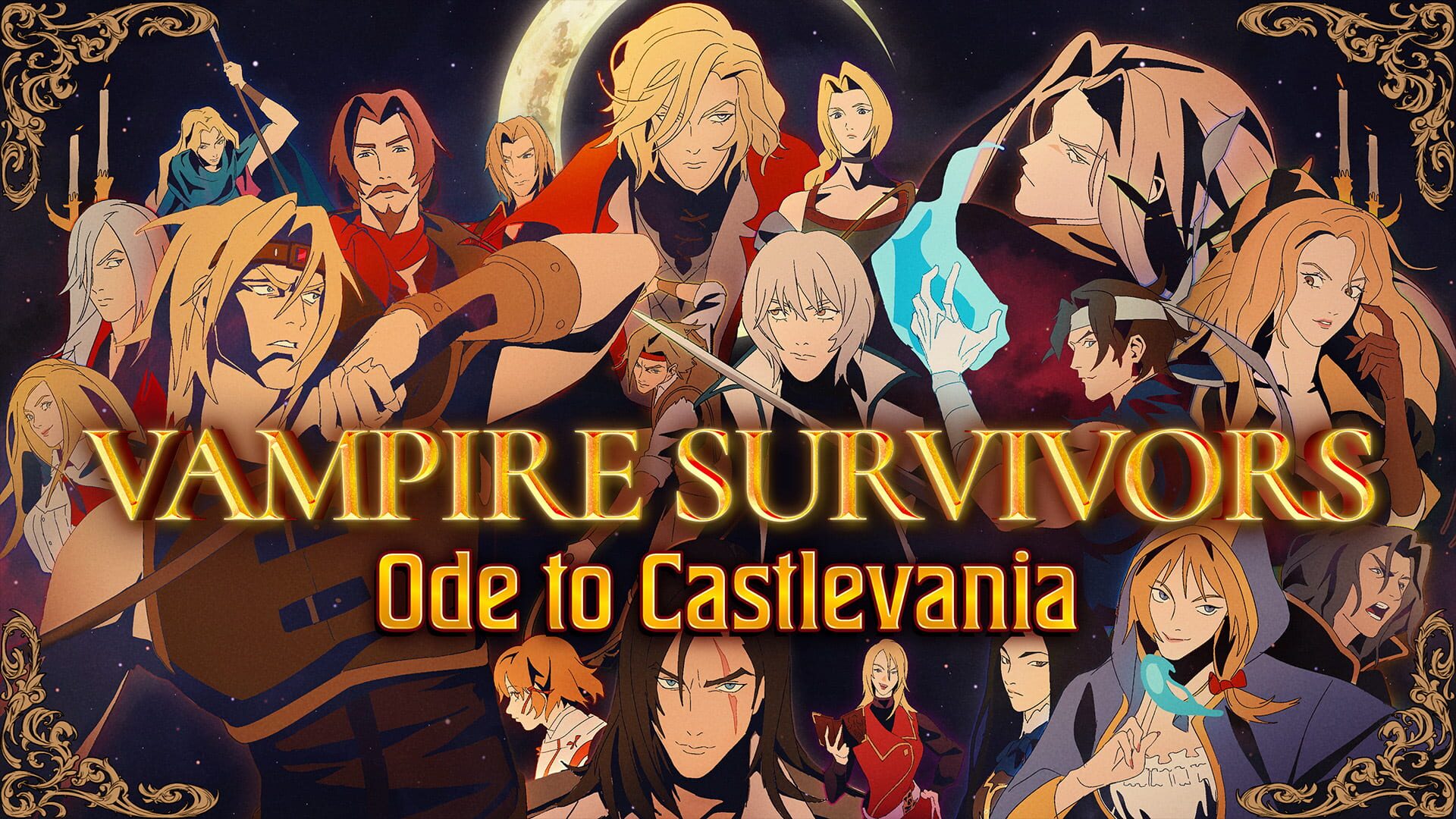 Illustration de Vampire Survivors: Ode to Castlevania