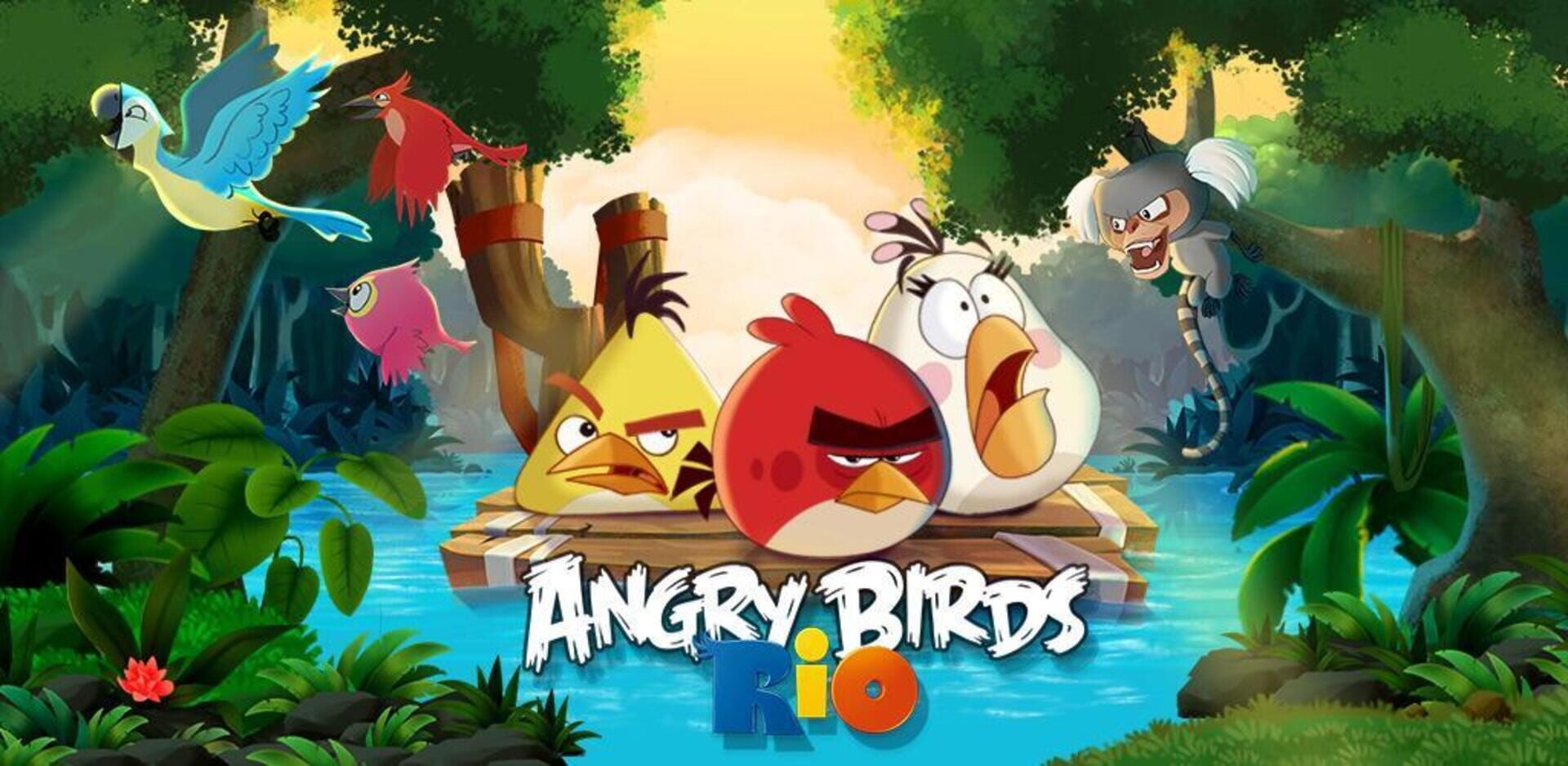 Illustration de Angry Birds Rio