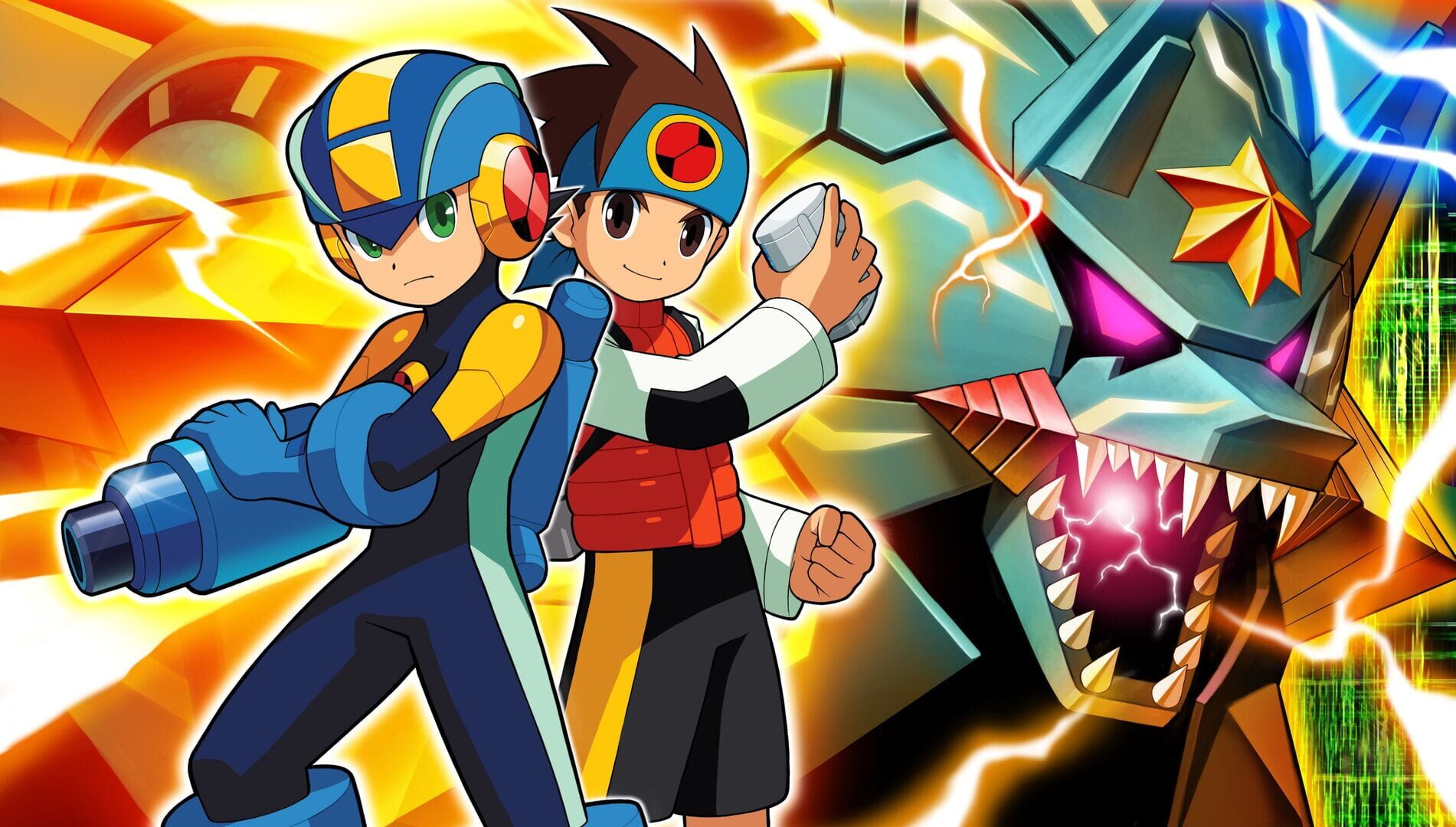 Illustration de Mega Man Battle Network 6: Cybeast Gregar
