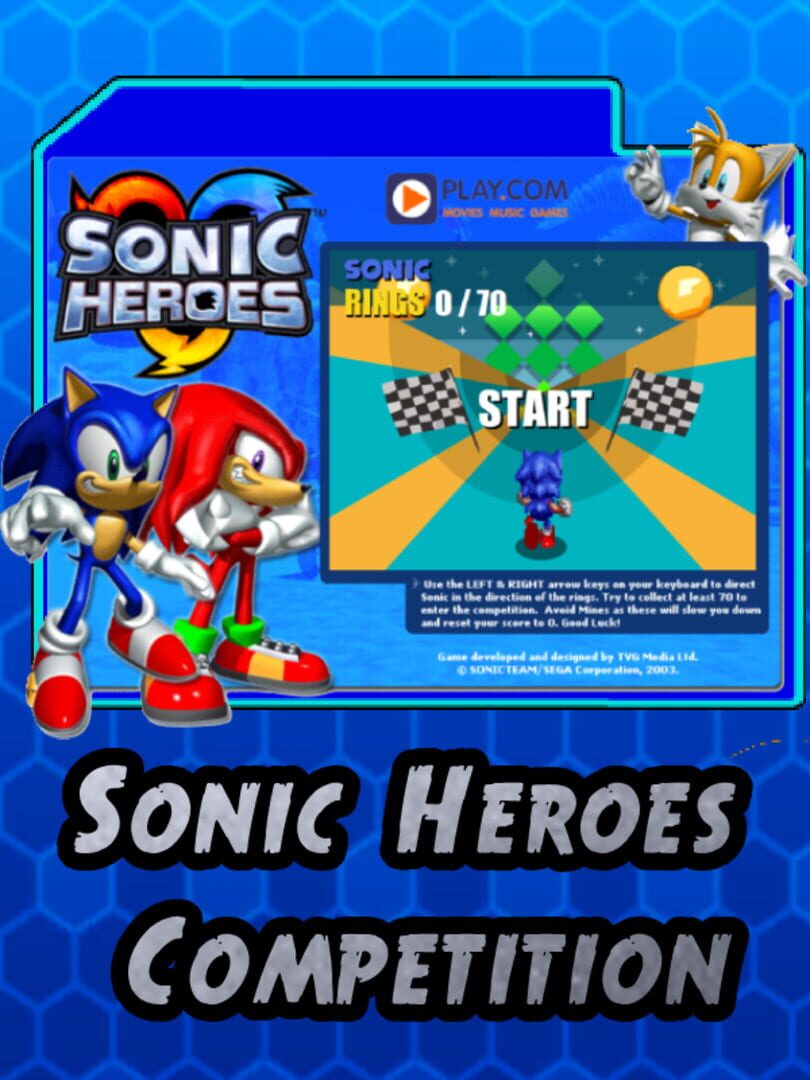 Illustration de Sonic Heroes Competition
