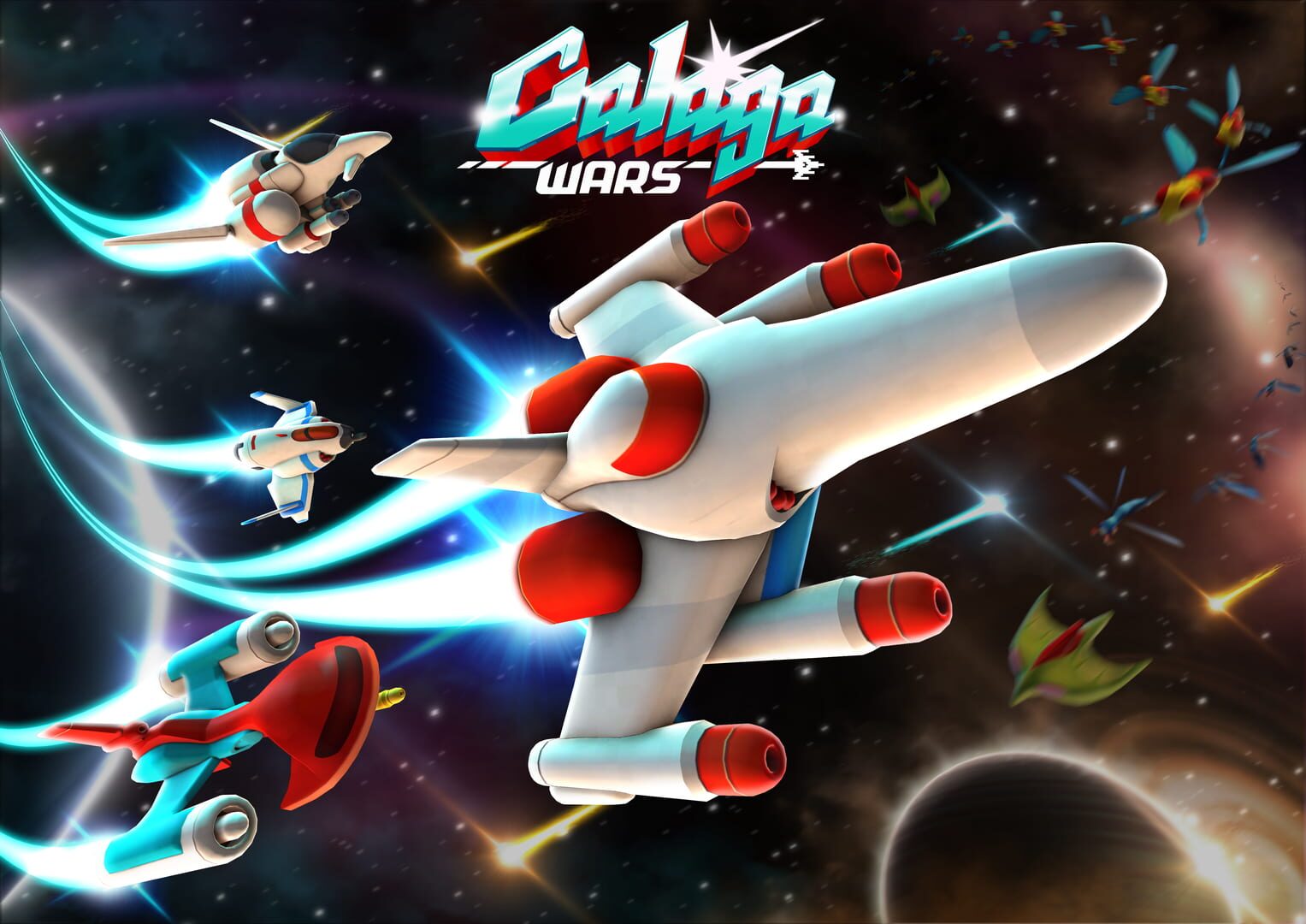 Illustration de Galaga Wars