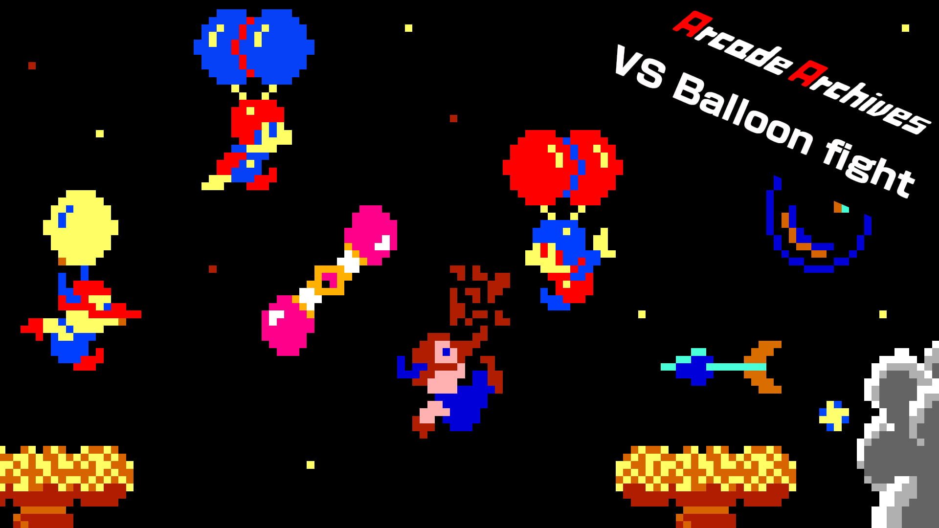 Illustration de Arcade Archives: Vs. Balloon Fight