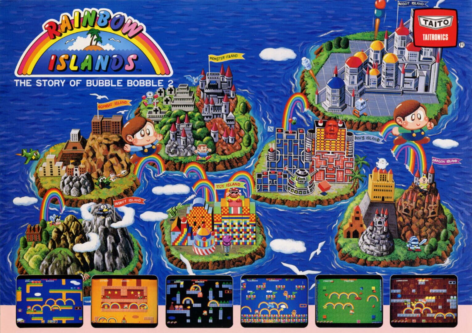 Illustration de Rainbow Islands: The Story of Bubble Bobble 2
