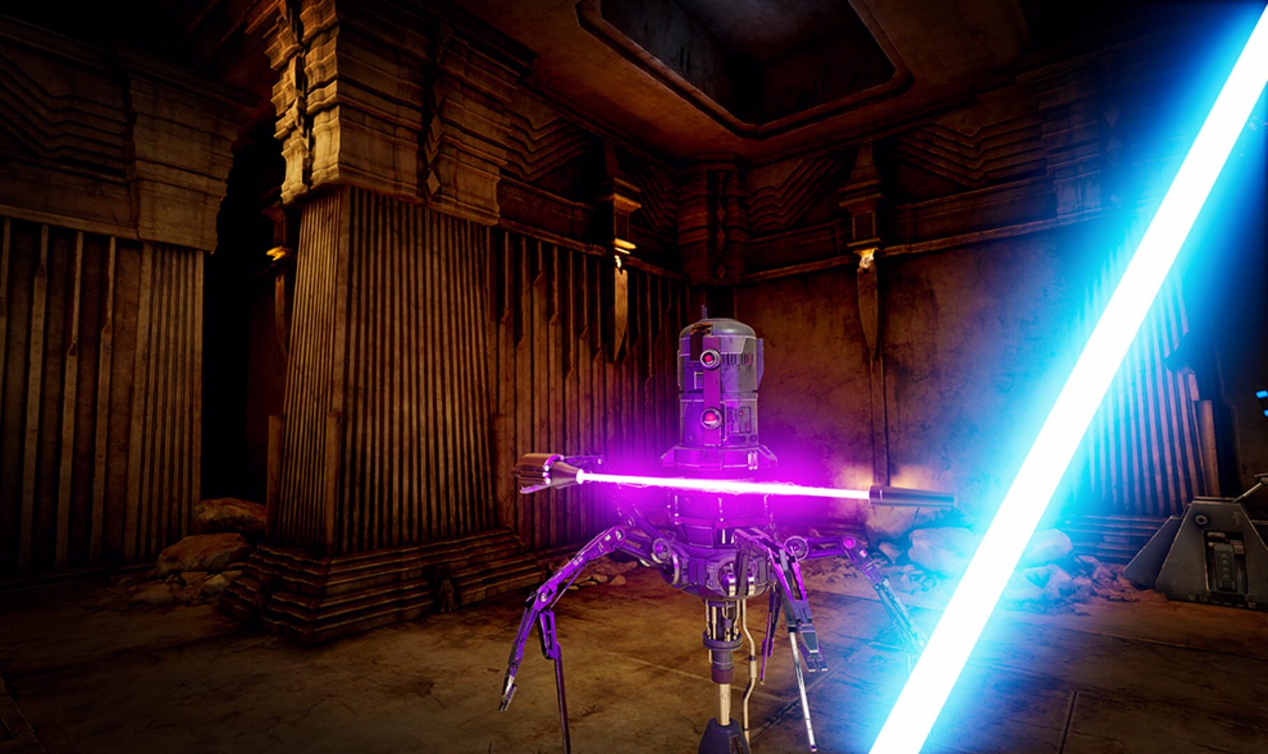 Illustration de Vader Immortal: Lightsaber Dojo - A Star Wars VR Experience