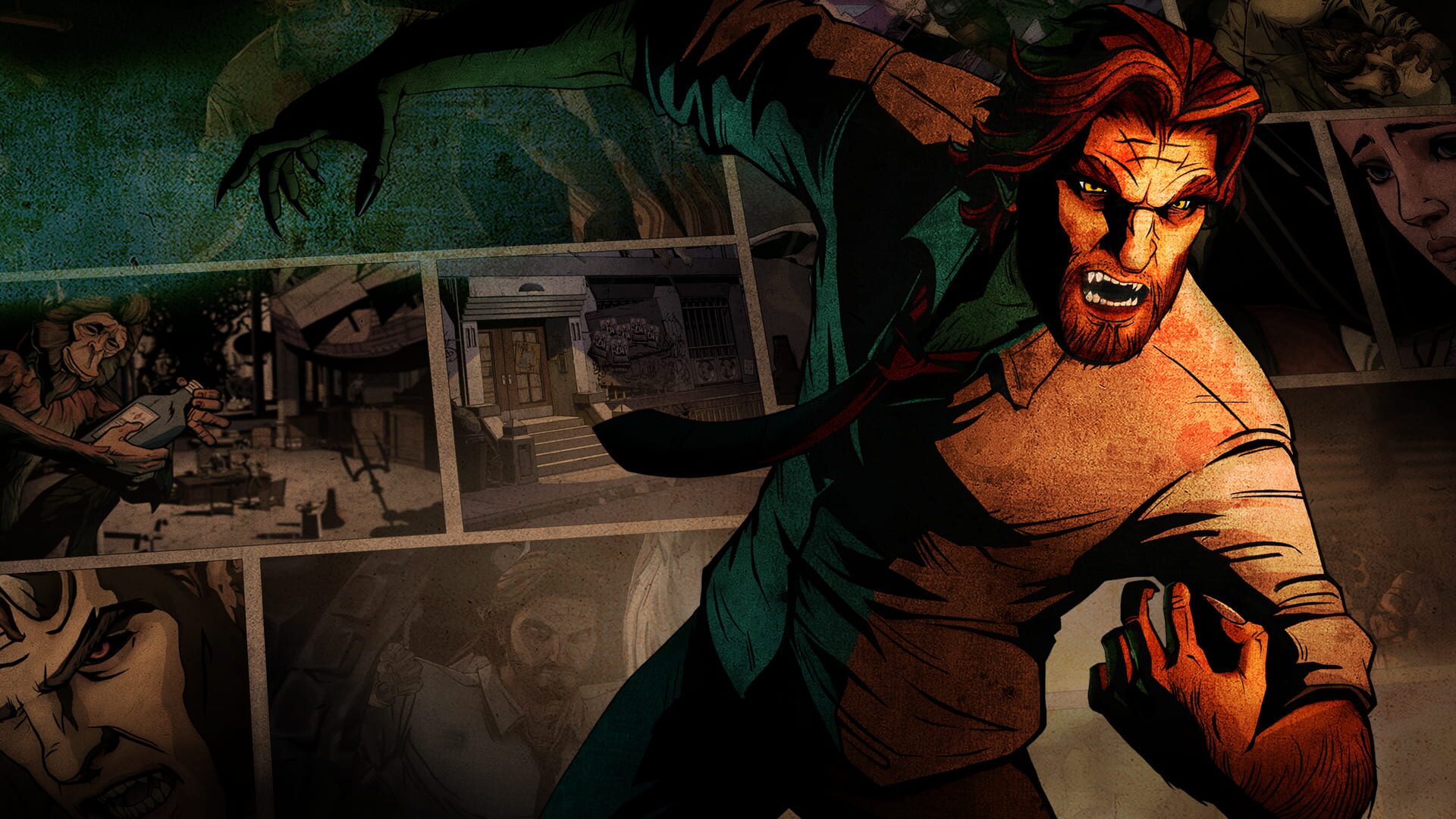 Illustration de The Wolf Among Us