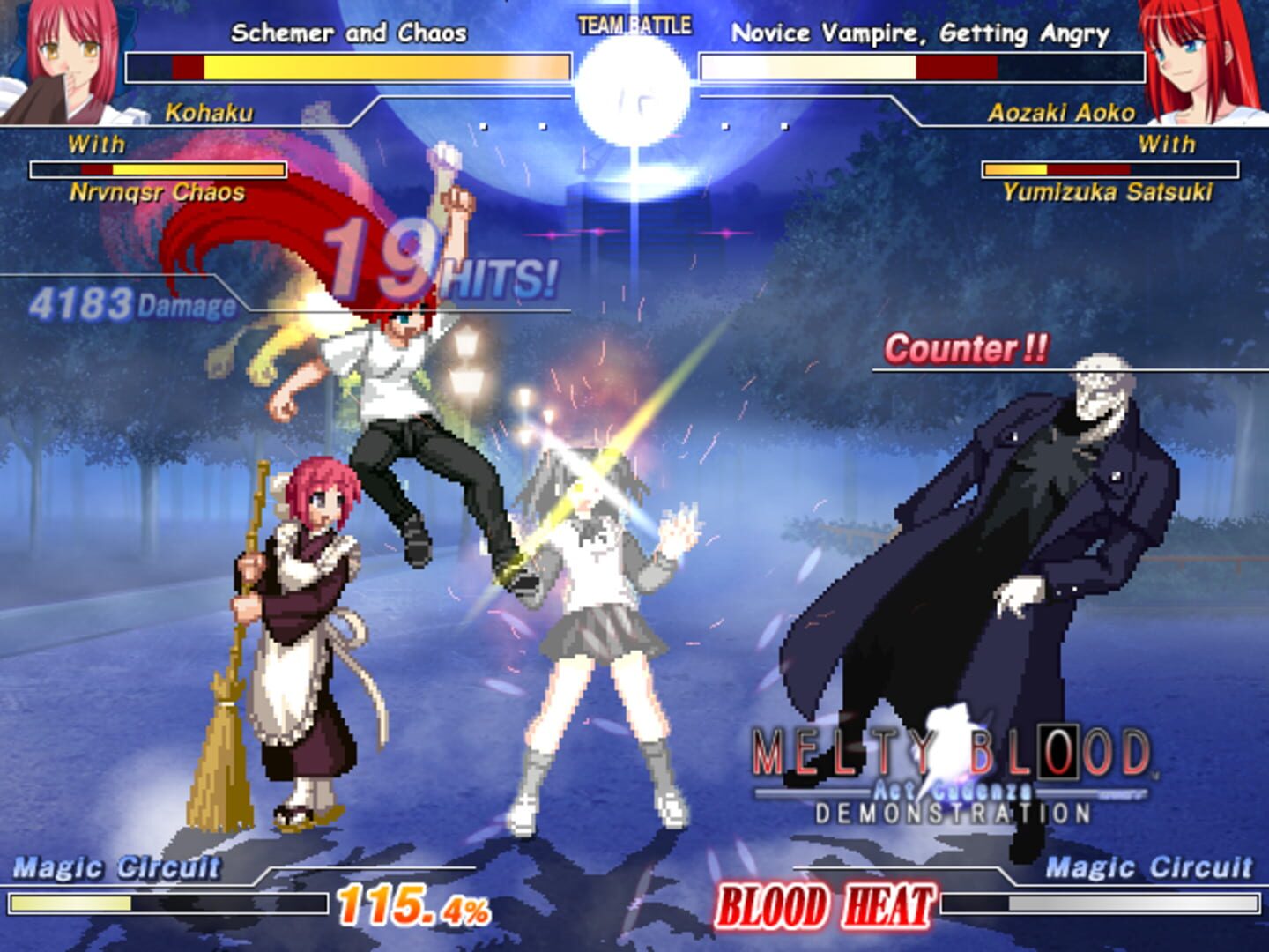 Illustration de Melty Blood Act Cadenza Ver. B