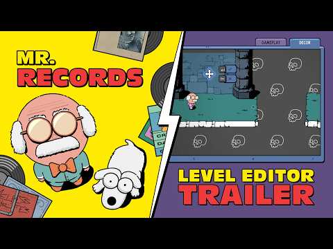 Vignette de MR. RECORDS | The Level Editor Trailer