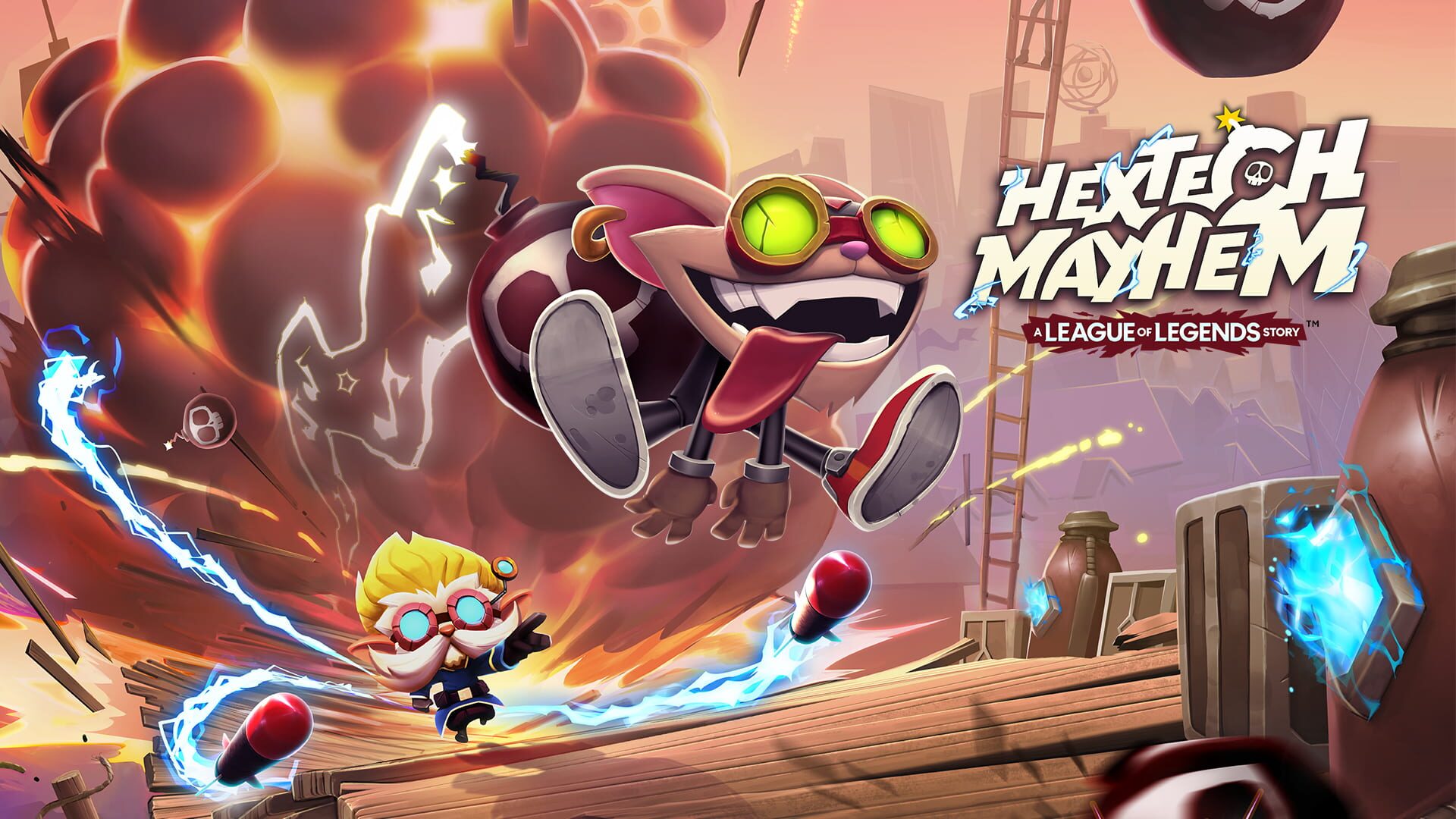 Illustration de Hextech Mayhem: A League of Legends Story