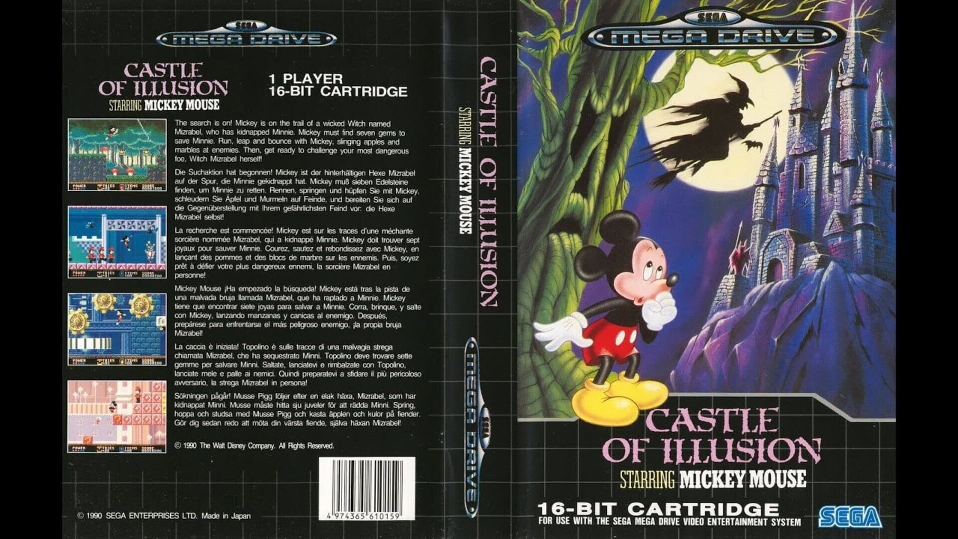 Illustration de Castle of Illusion Starring Mickey Mouse
