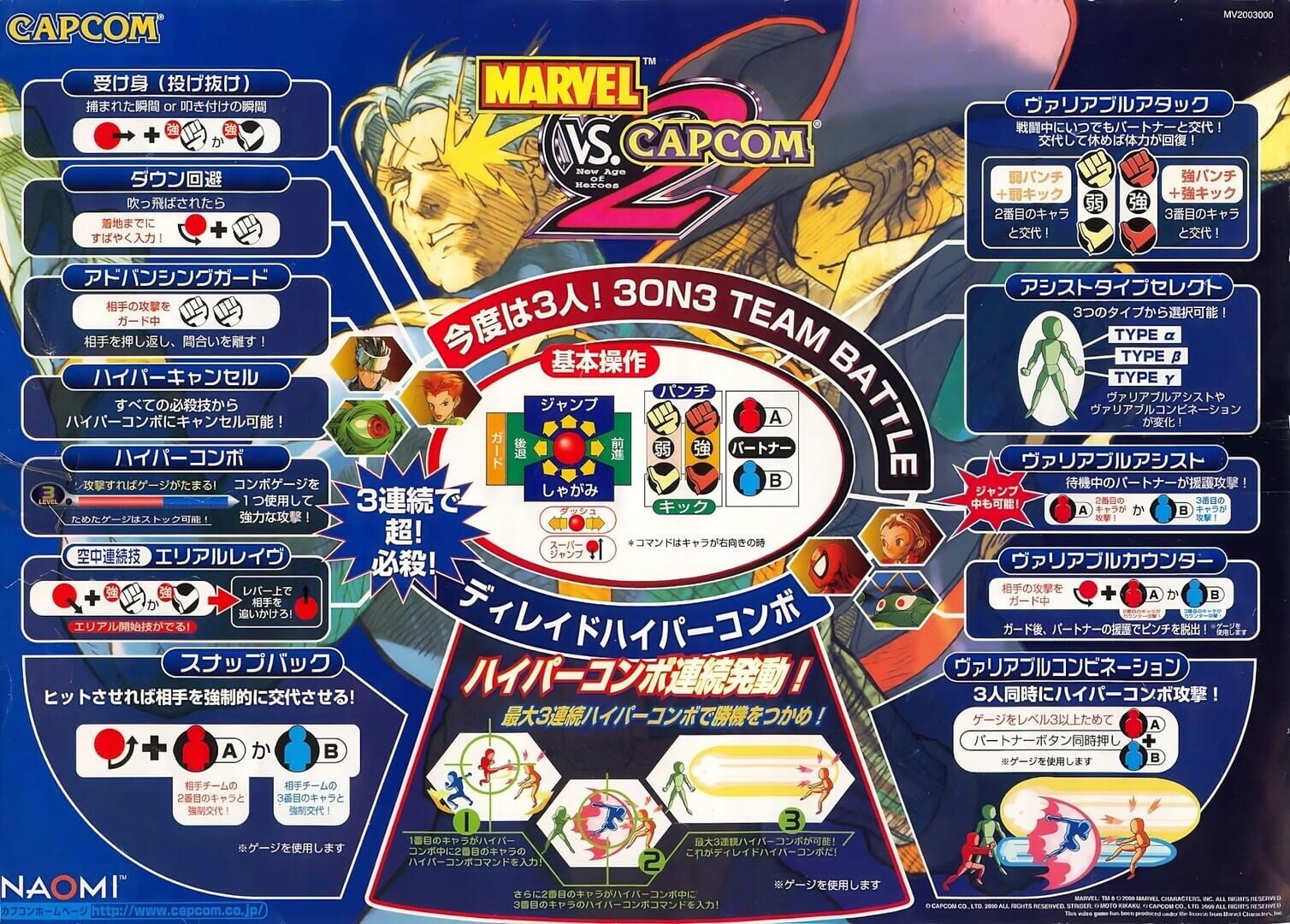 Illustration de Marvel vs. Capcom 2: New Age of Heroes