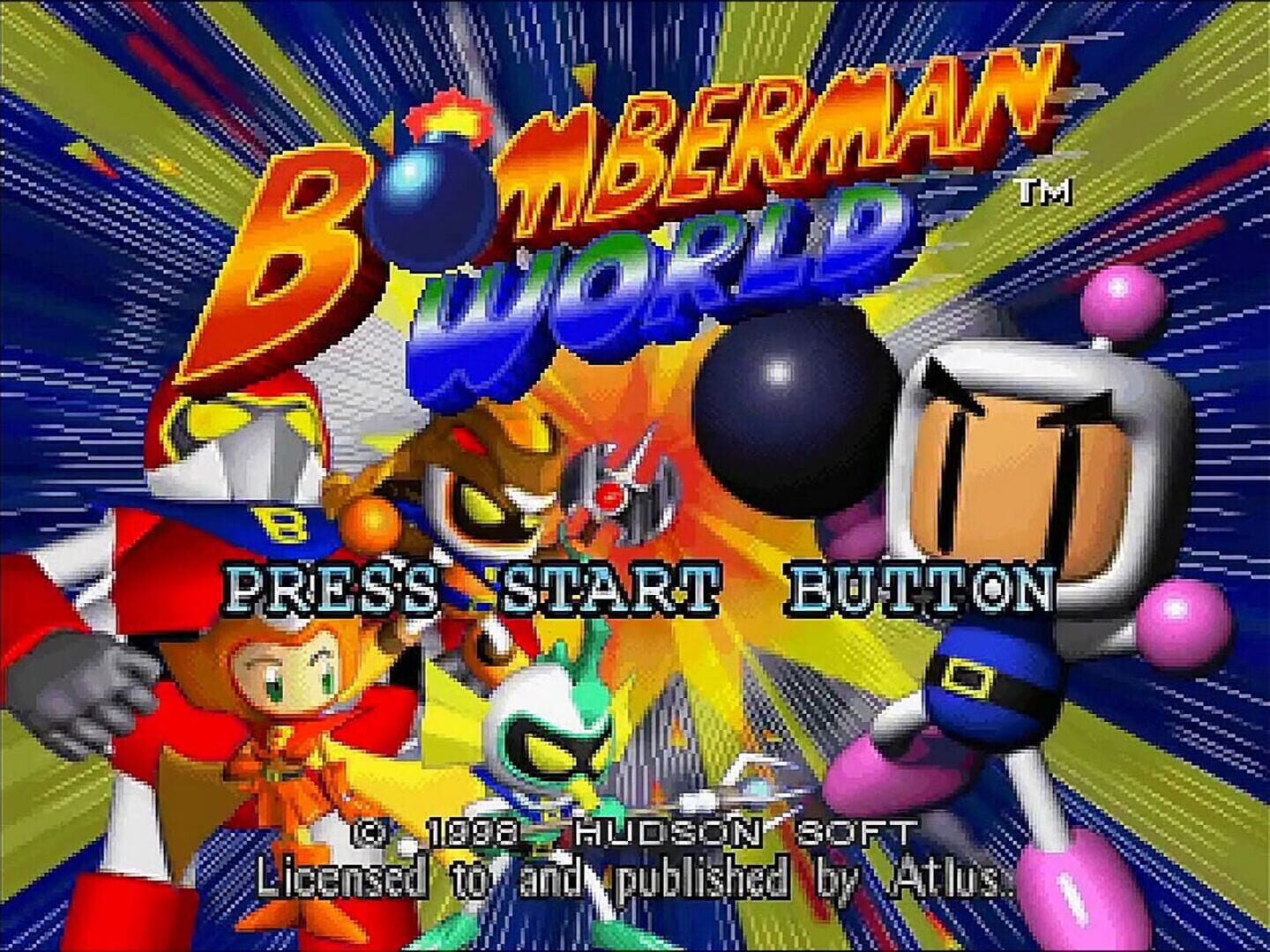 Illustration de Bomberman World