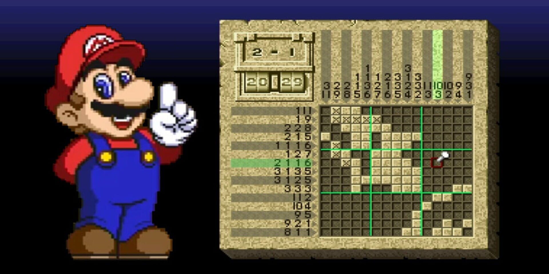 Illustration de Mario's Super Picross