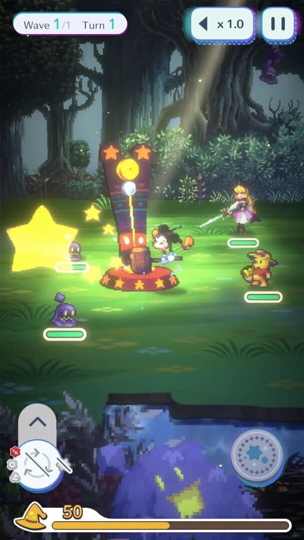Illustration de Disney Pixel RPG