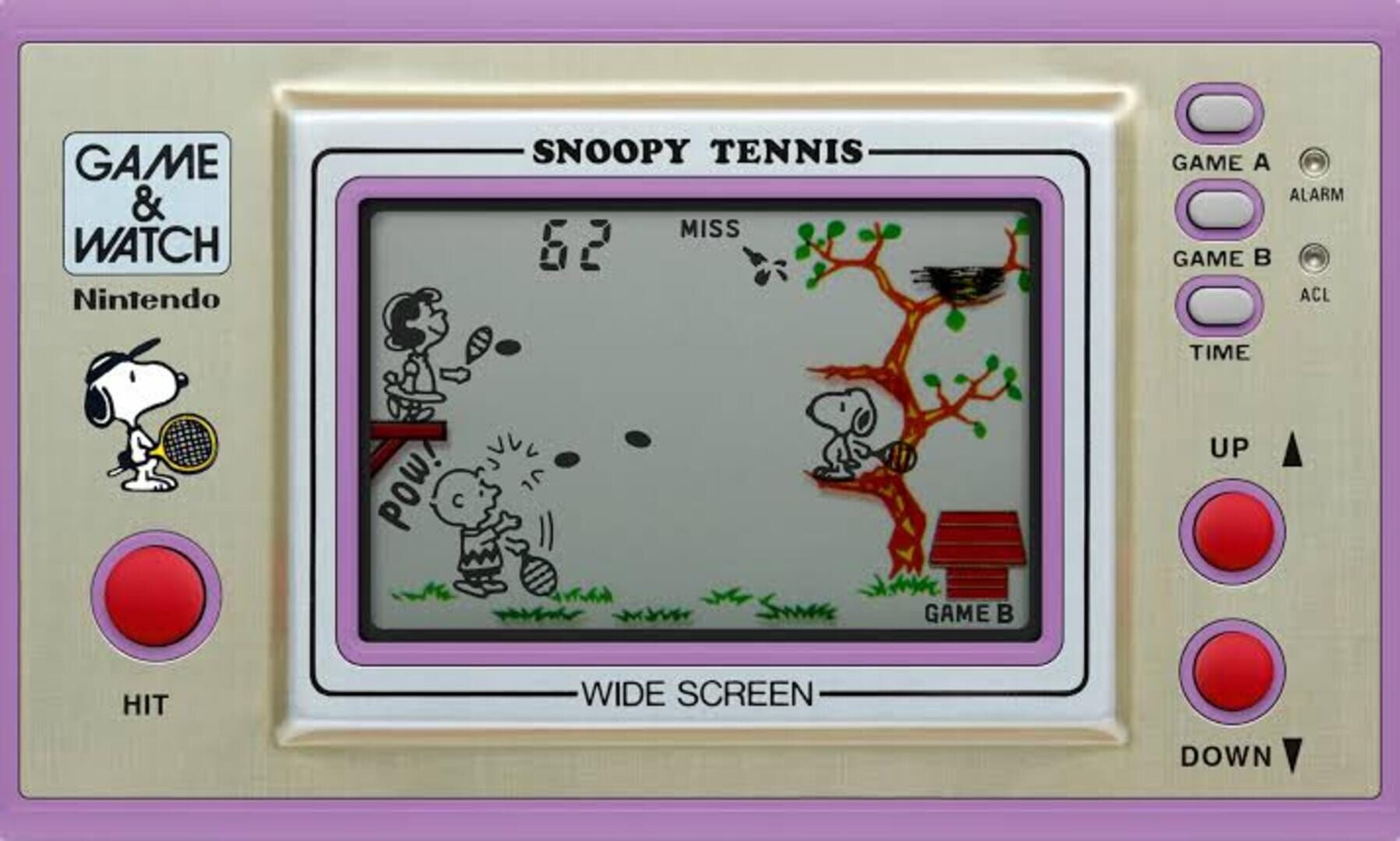 Illustration de Snoopy Tennis