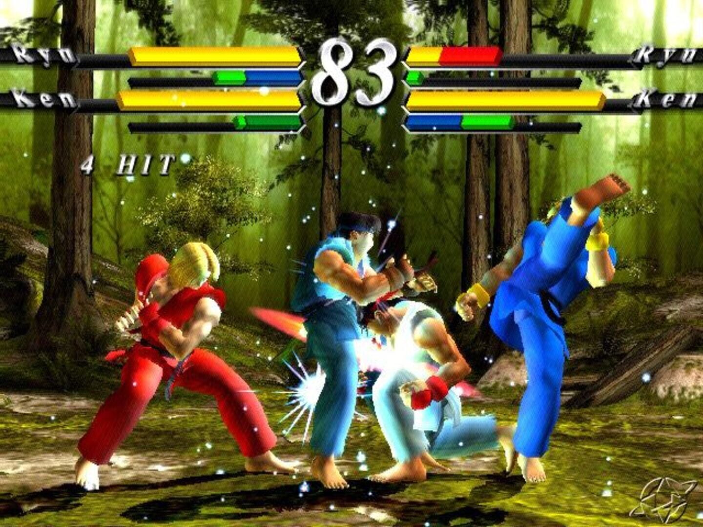 Illustration de Street Fighter EX3