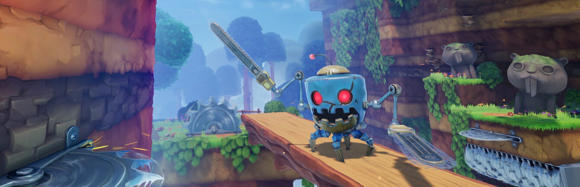 Illustration de Super Meat Boy 3D
