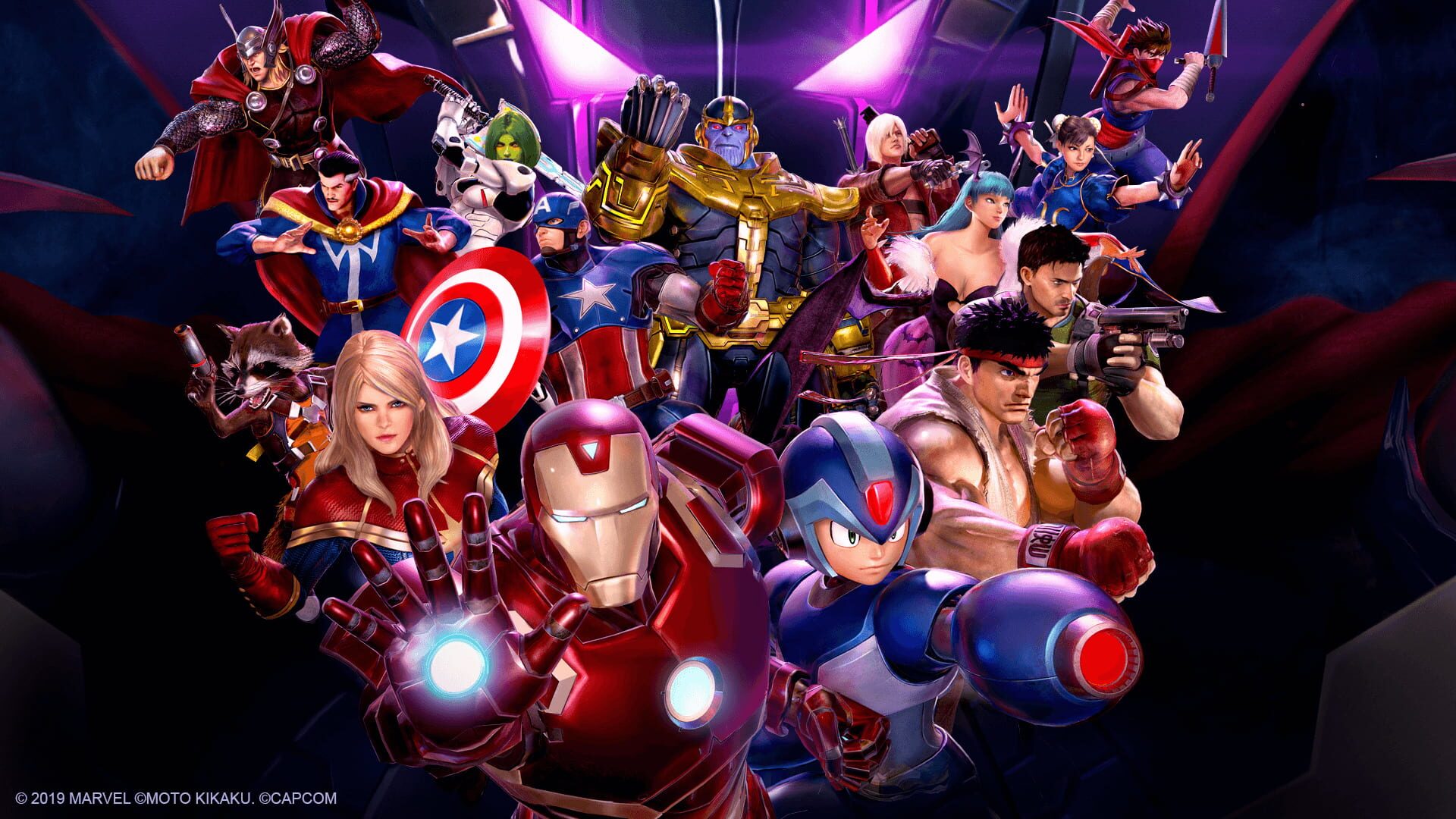 Illustration de Marvel vs. Capcom: Infinite