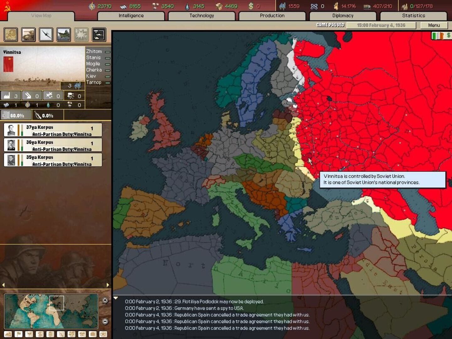 Illustration de Hearts of Iron II: Doomsday