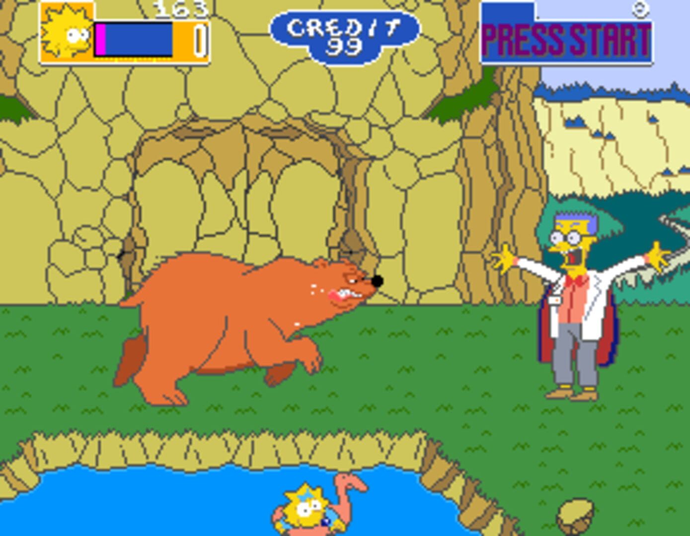 Illustration de The Simpsons Arcade Game