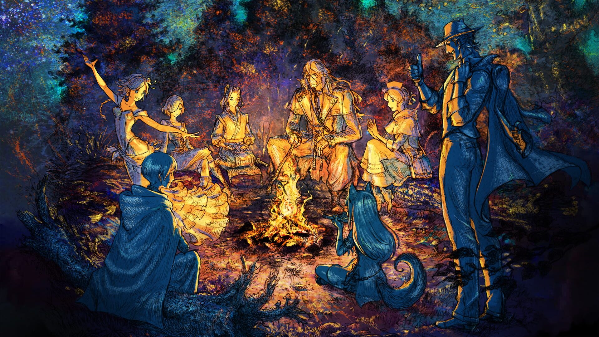 Illustration de Octopath Traveler II