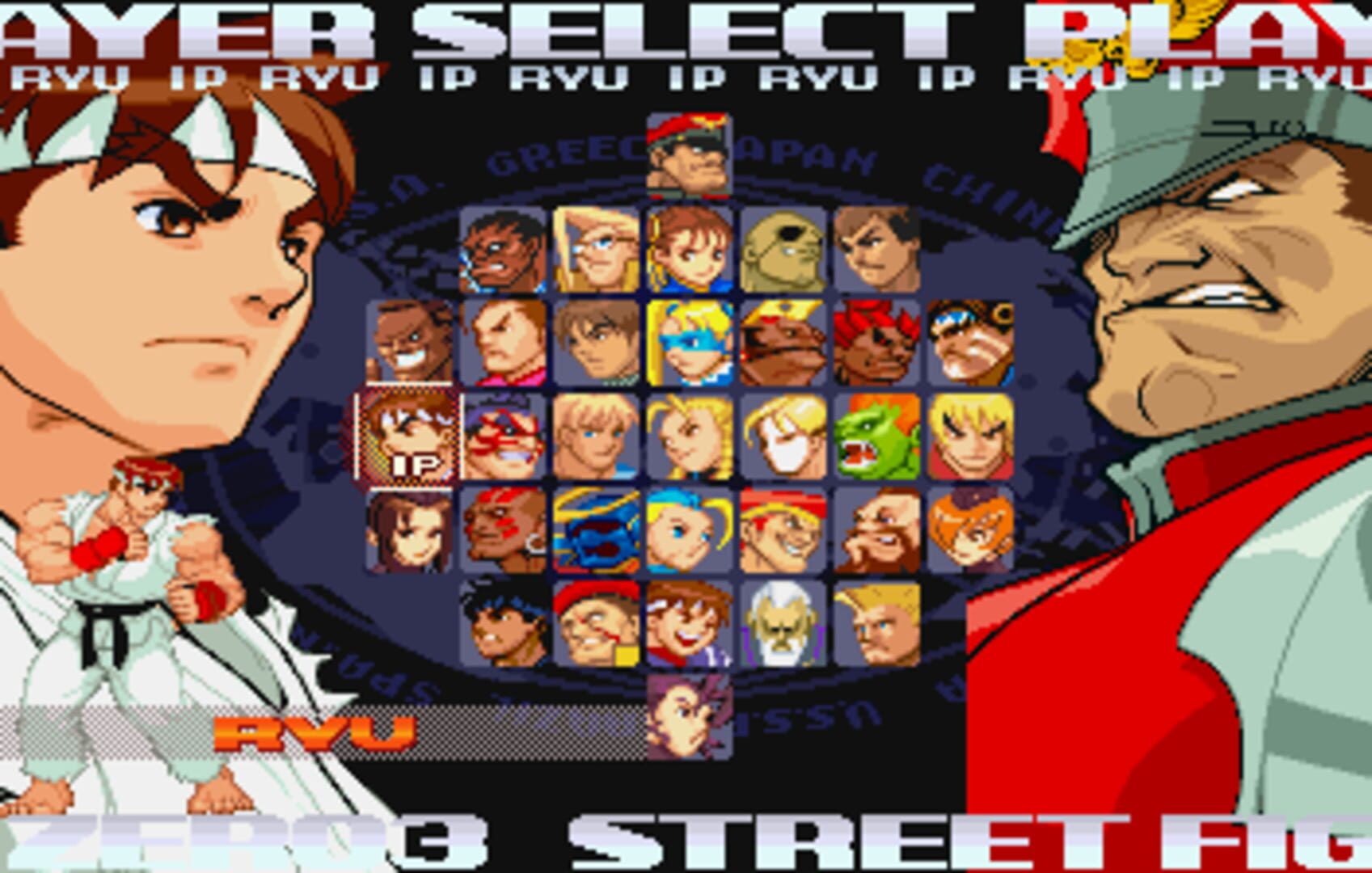 Illustration de Street Fighter Zero 3