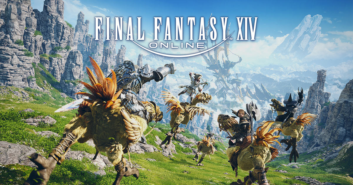 Visuel officiel de Final Fantasy XIV Online