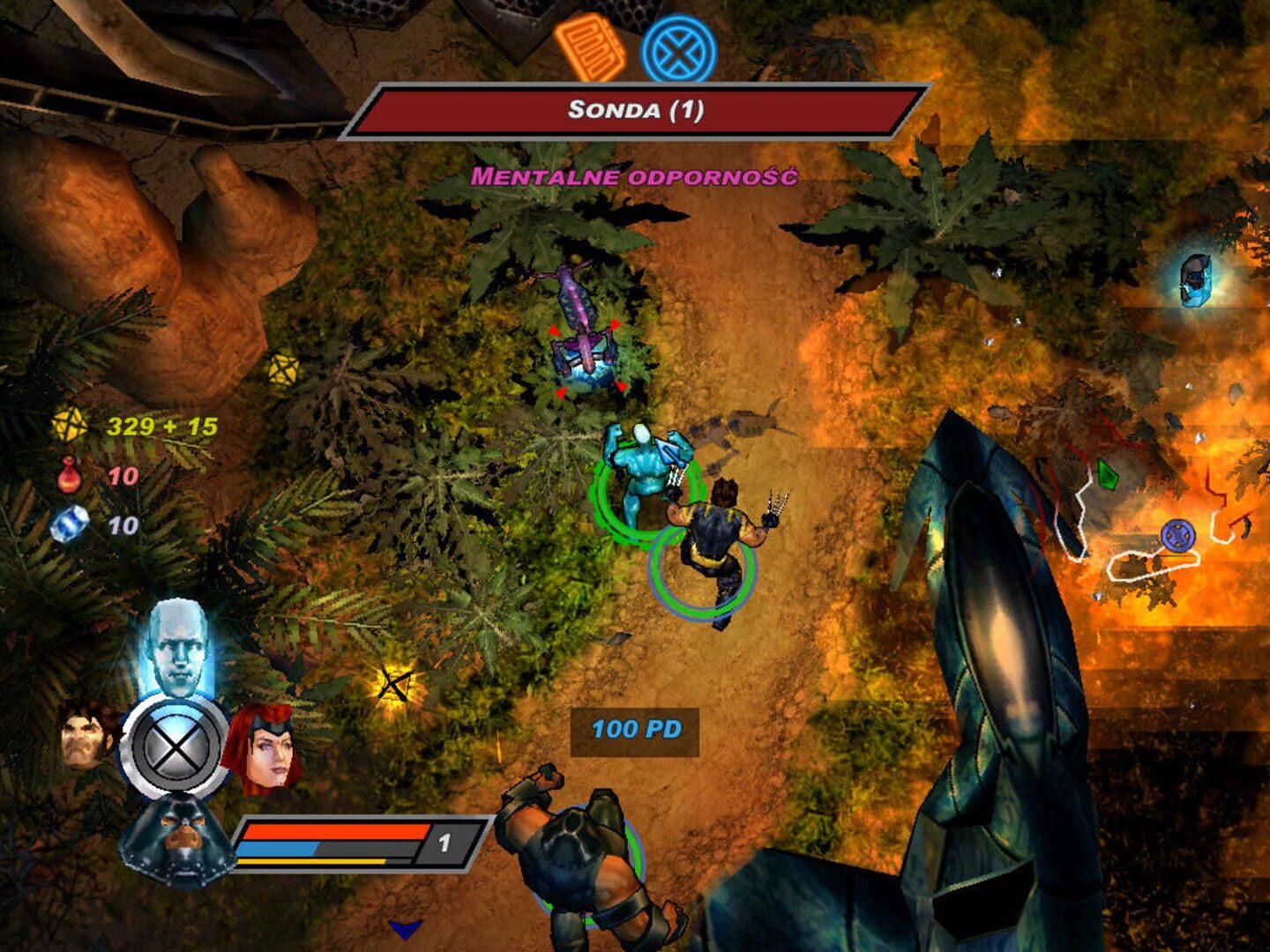 Illustration de X-Men Legends II: Rise of Apocalypse