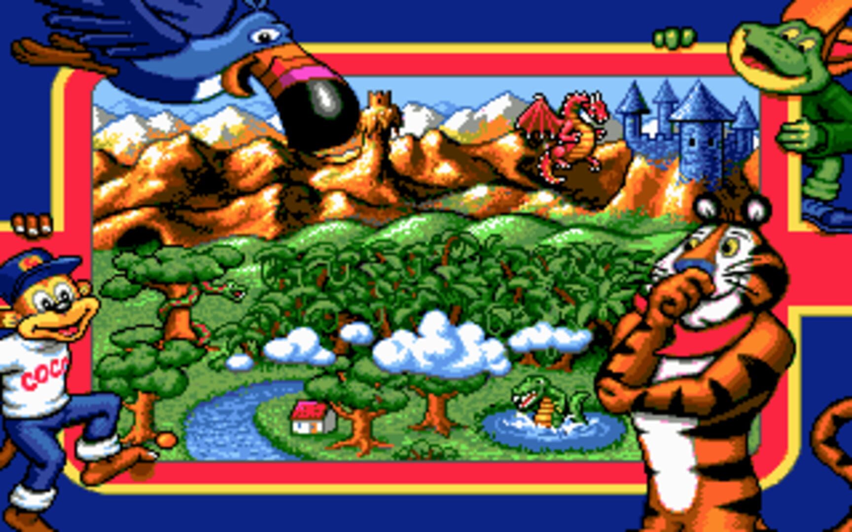Illustration de Tony & Friends in Kellogg's Land
