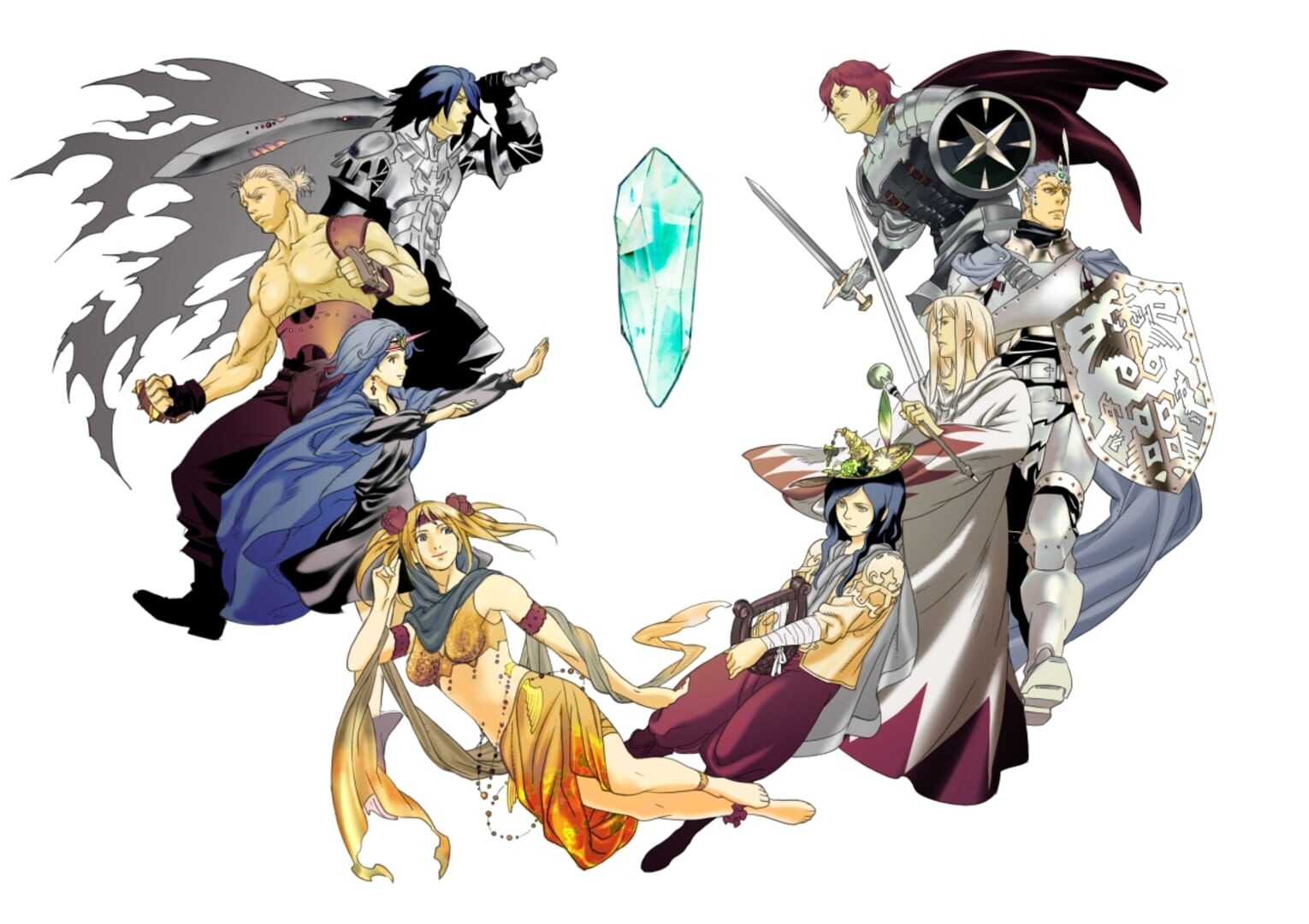 Illustration de Final Fantasy Dimensions