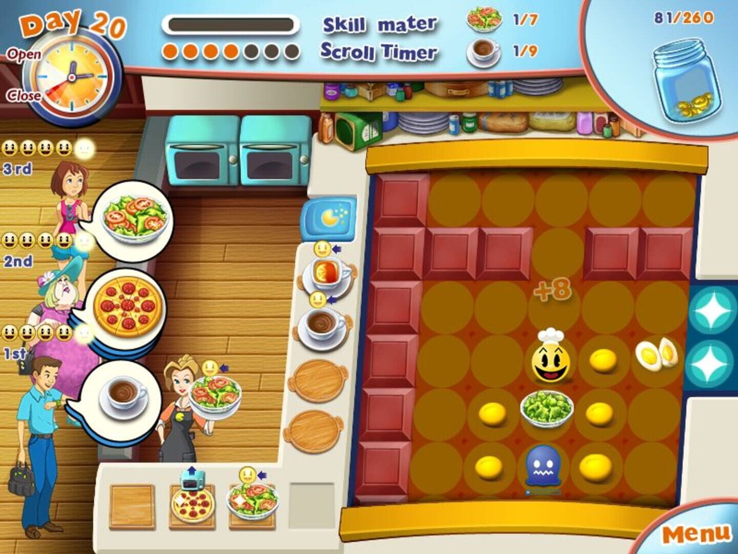 Illustration de Pac-Man Pizza Parlor