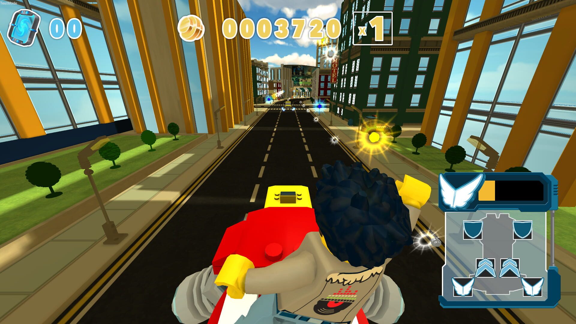 Illustration de LEGO Portal Racers