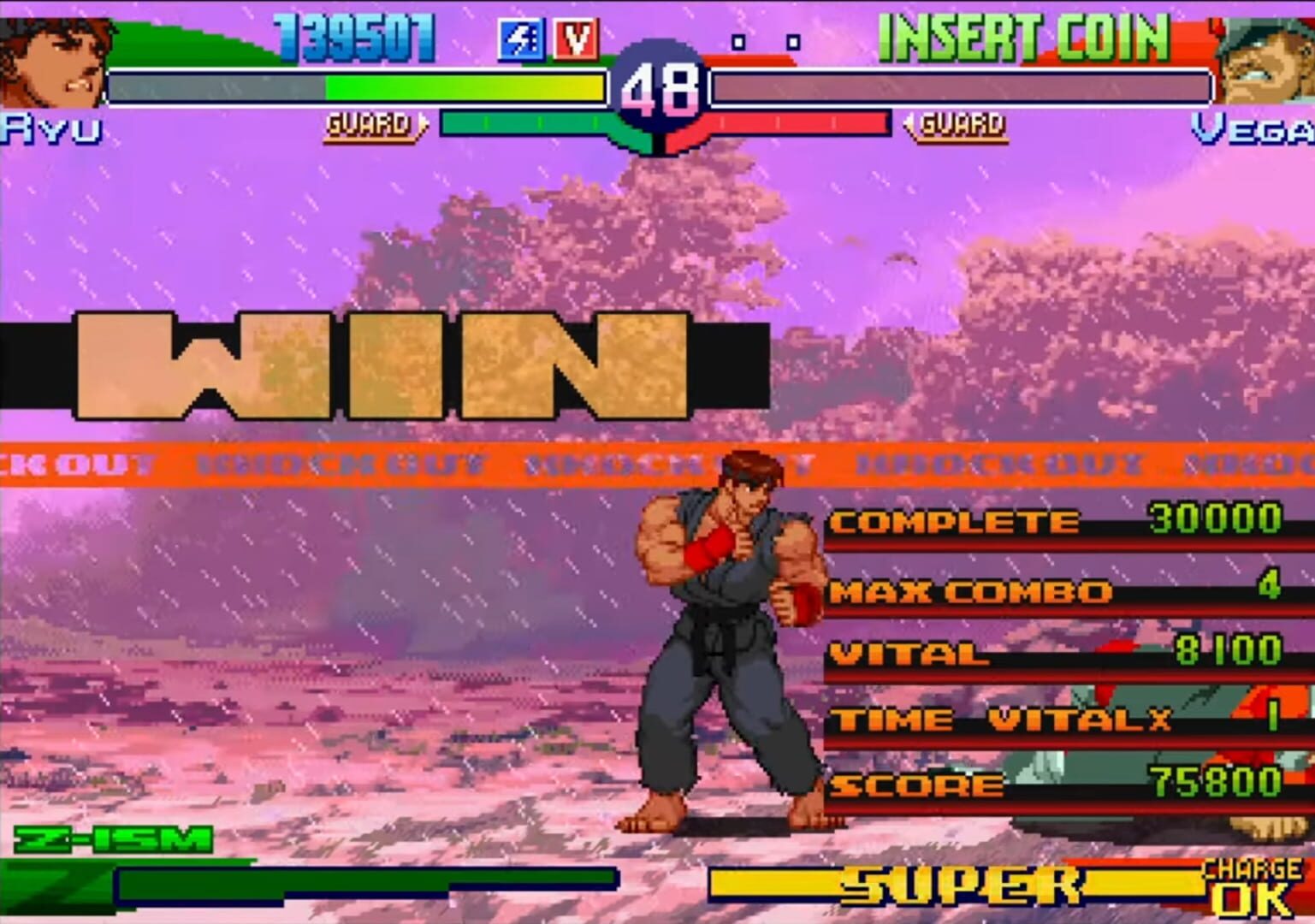 Illustration de Street Fighter Zero 3 Upper
