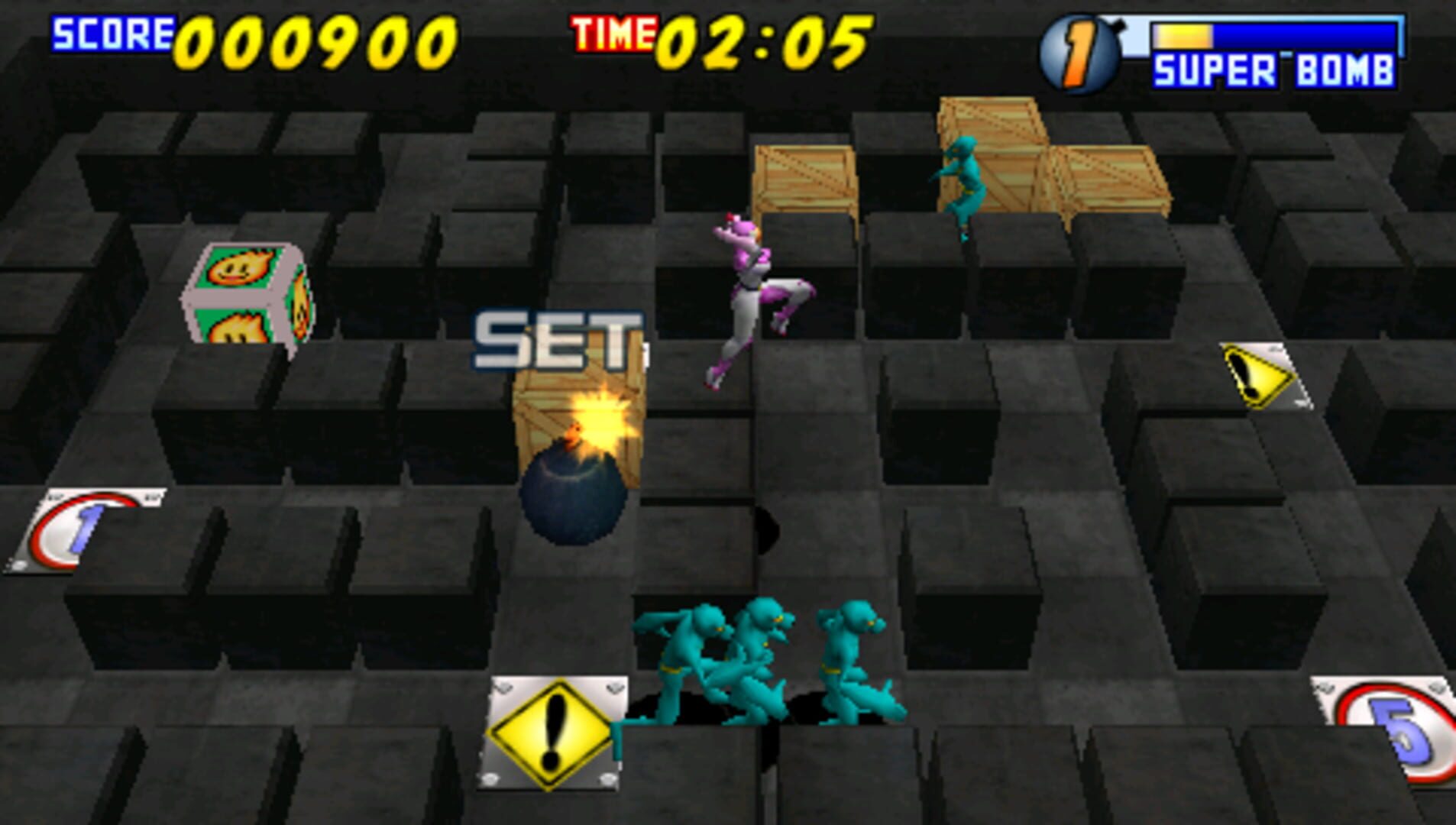 Illustration de Bomberman: Bakufuu Sentai Bomberman