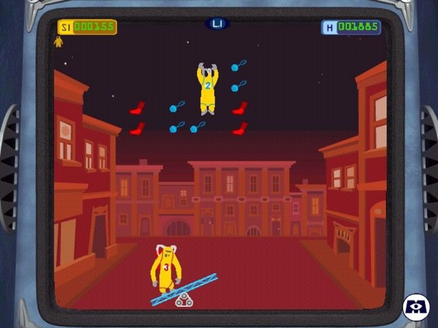 Illustration de Monsters, Inc.: Wreck Room Arcade - Monster Tag
