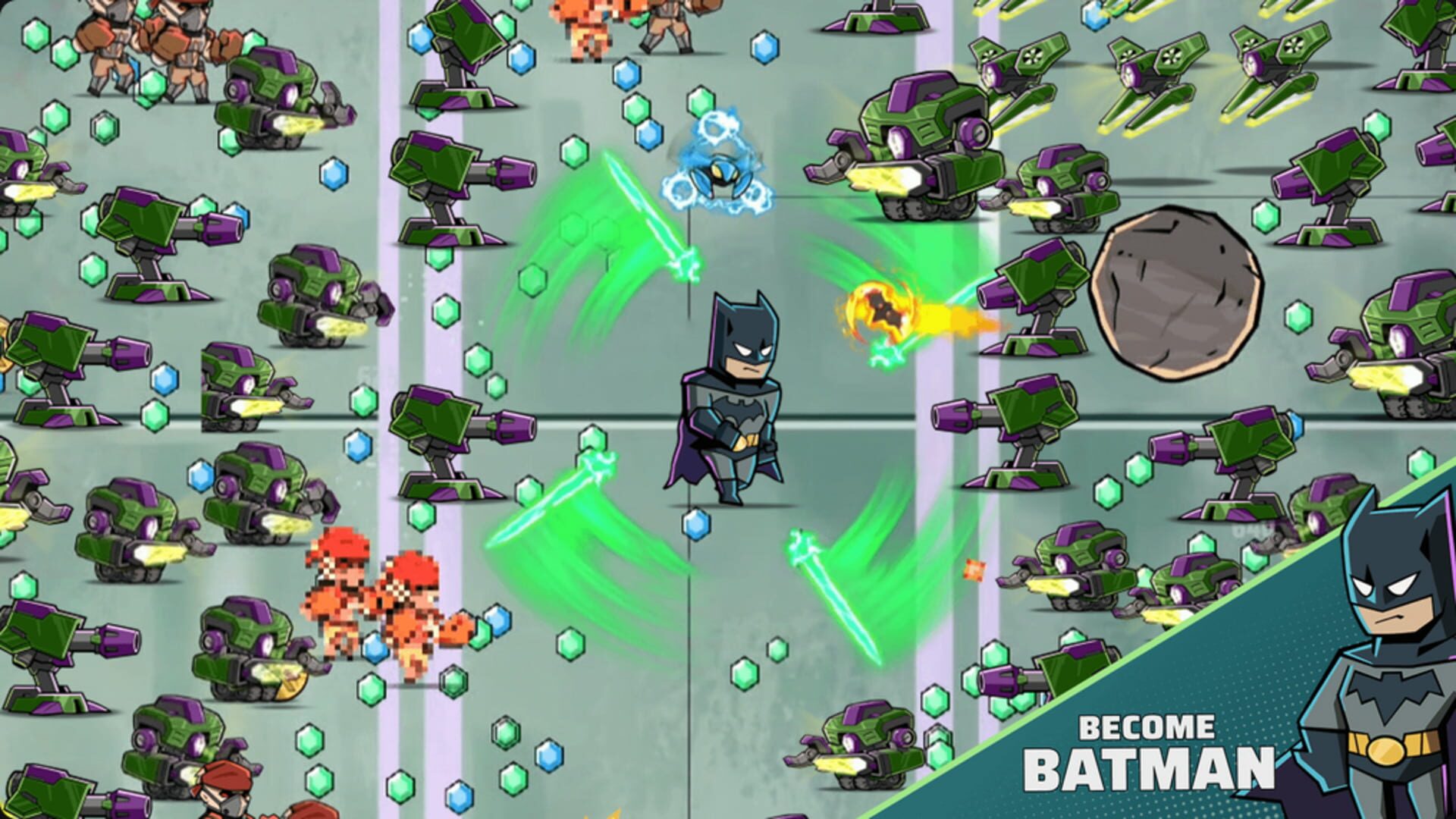 Illustration de DC Heroes United