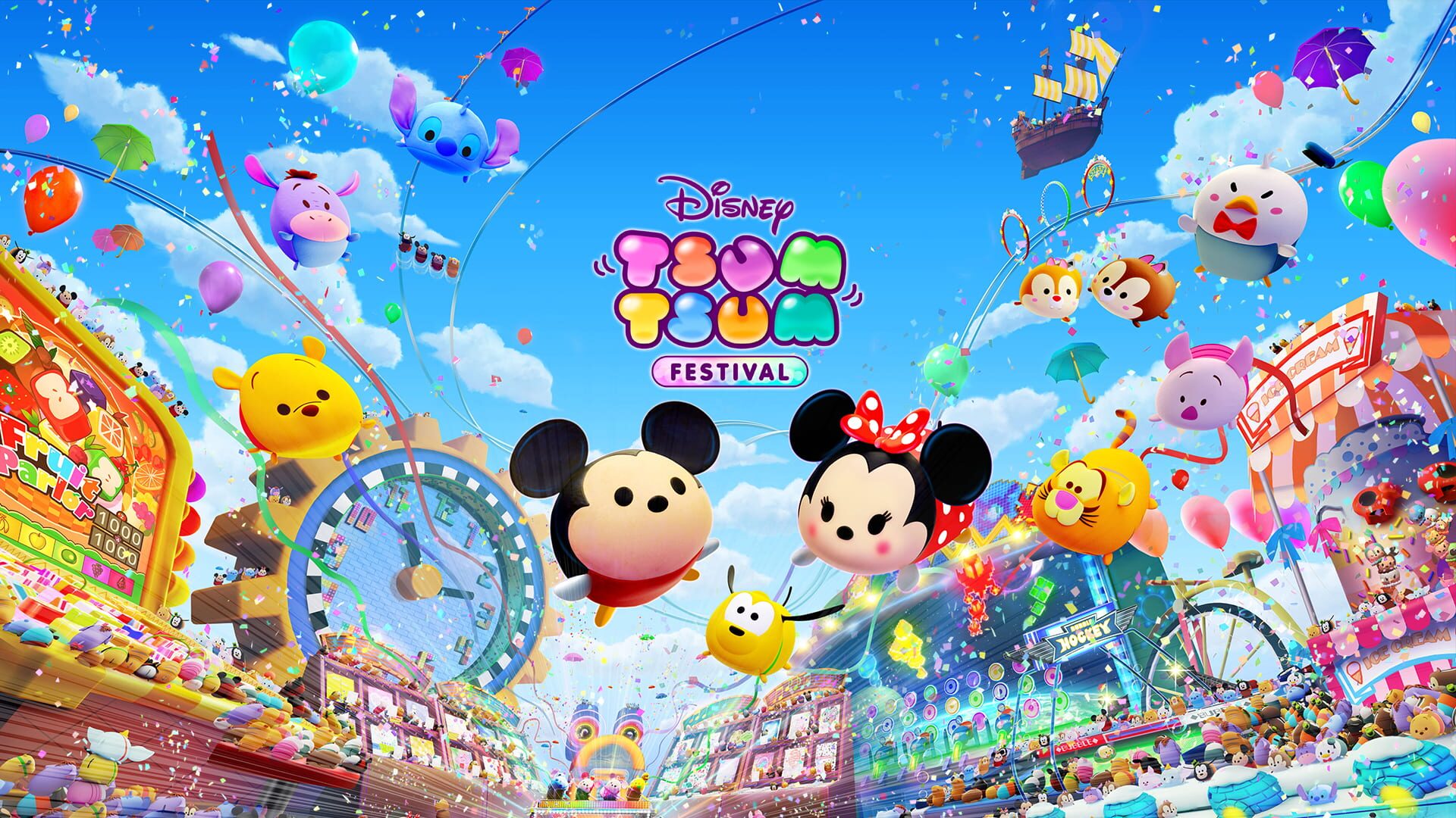 Illustration de Disney Tsum Tsum Festival