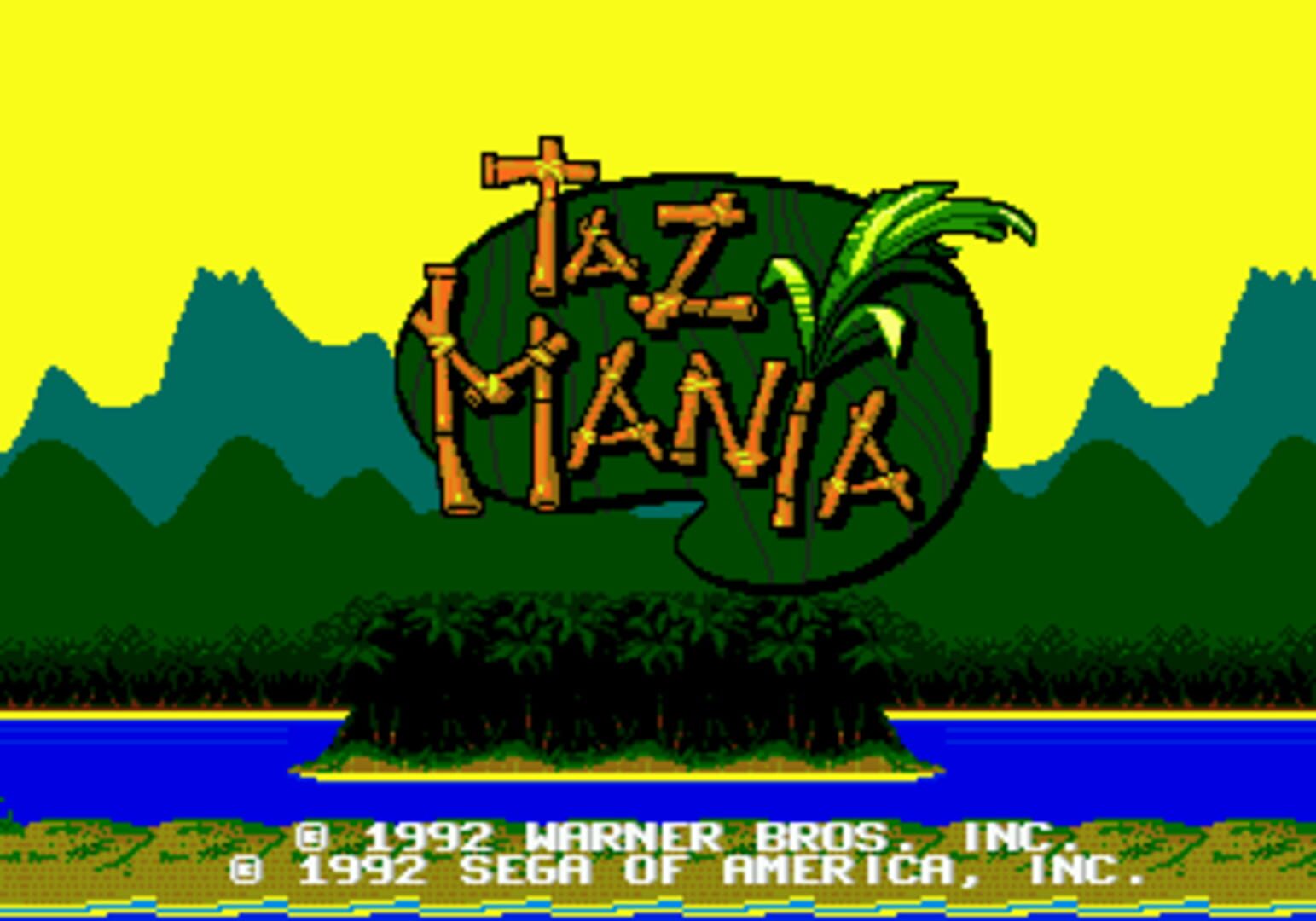 Illustration de Taz-Mania