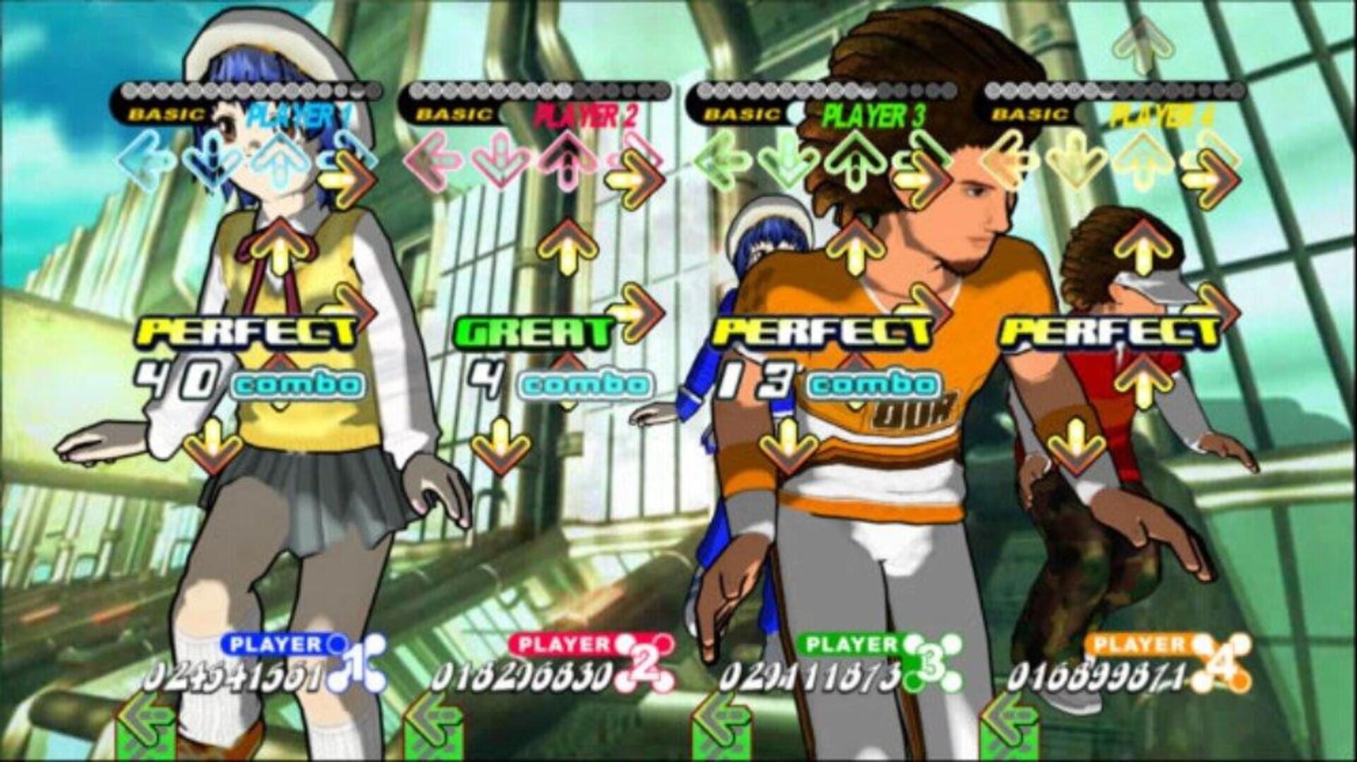 Illustration de Dance Dance Revolution Universe