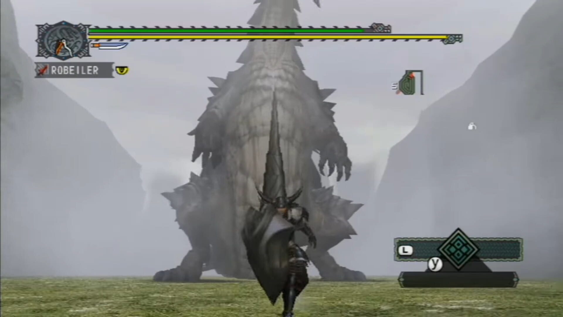 Illustration de Monster Hunter G