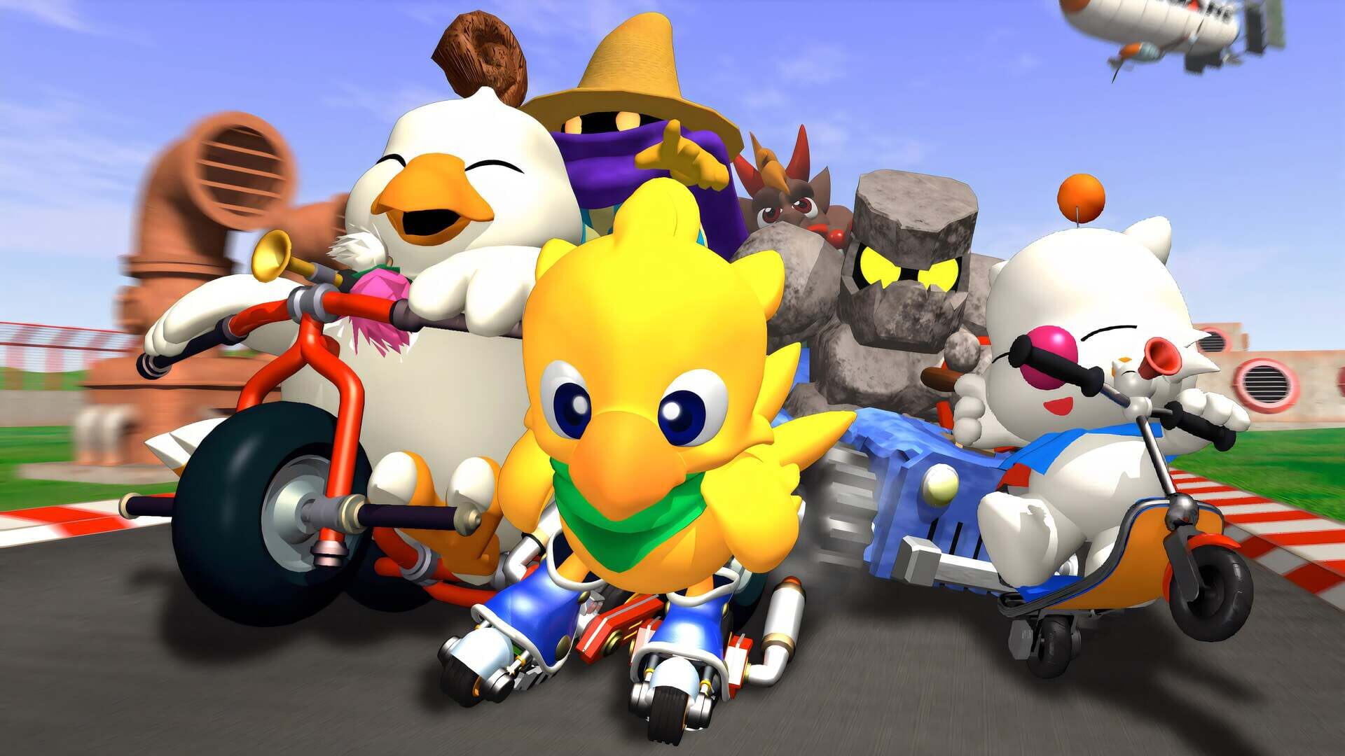 Illustration de Chocobo Racing