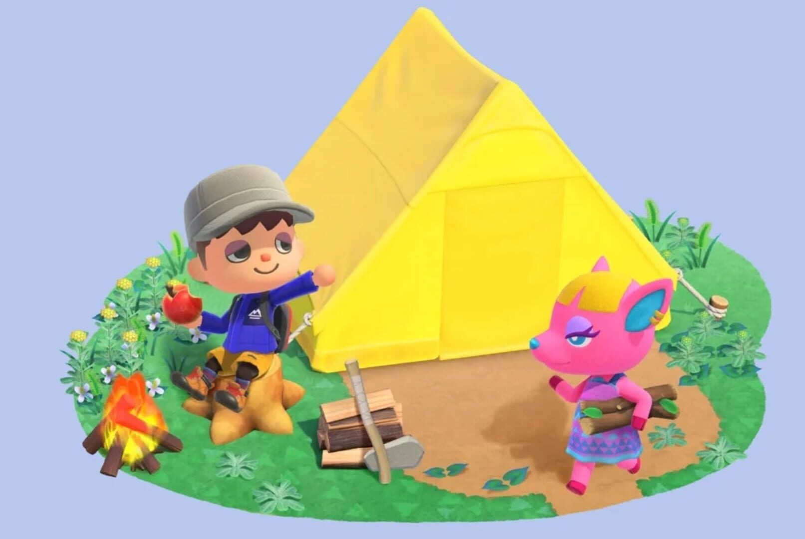 Illustration de Animal Crossing: New Horizons