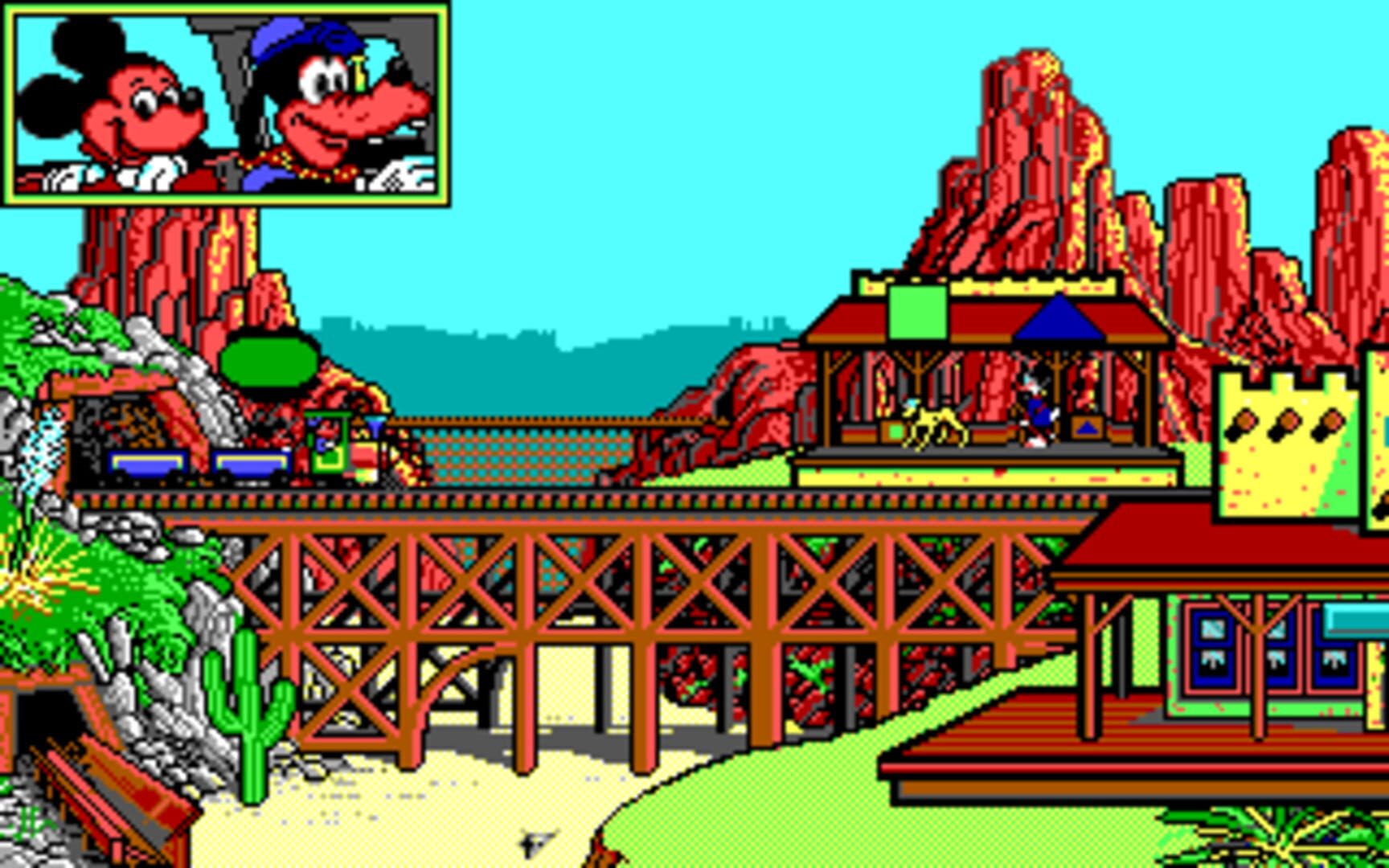 Illustration de Goofy's Railway Express