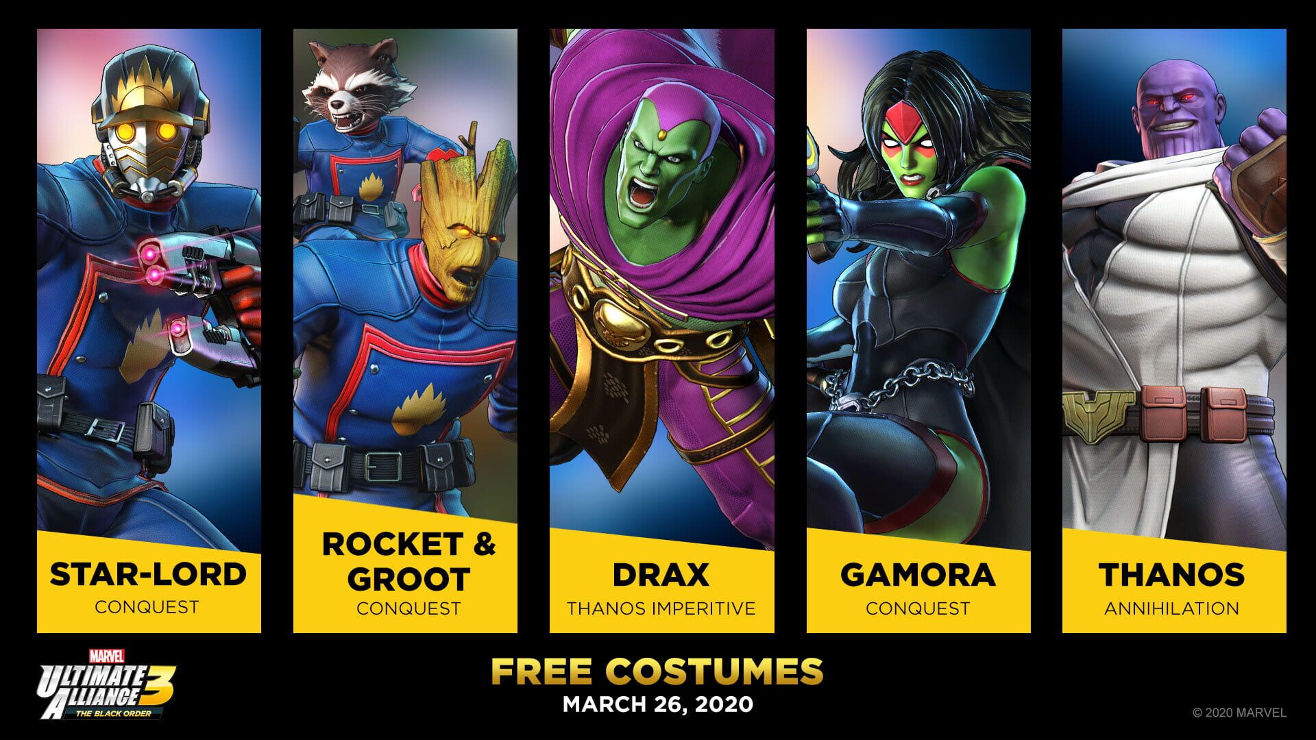 Illustration de Marvel Ultimate Alliance 3: The Black Order - Shadow of Doom