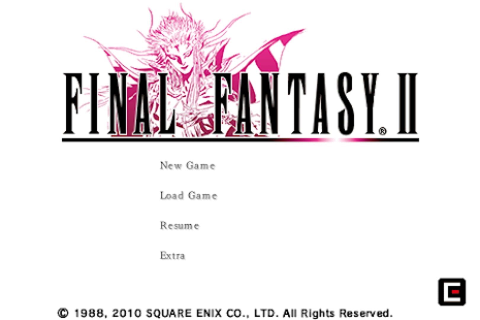 Illustration de Final Fantasy II (2010)