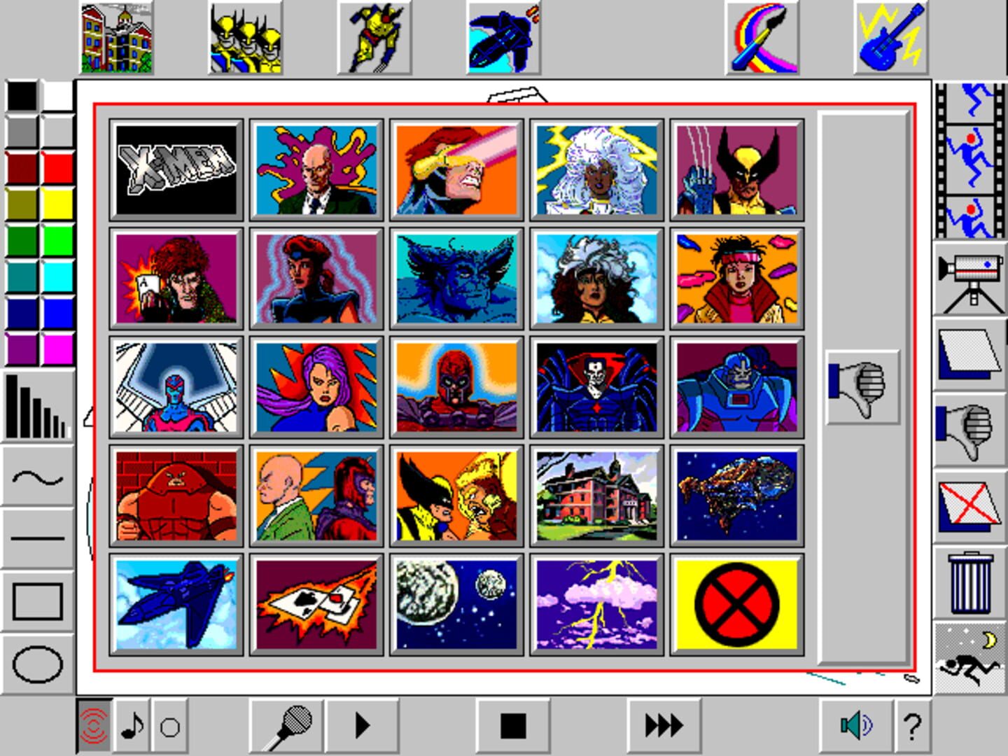 Illustration de X-Men Cartoon Maker