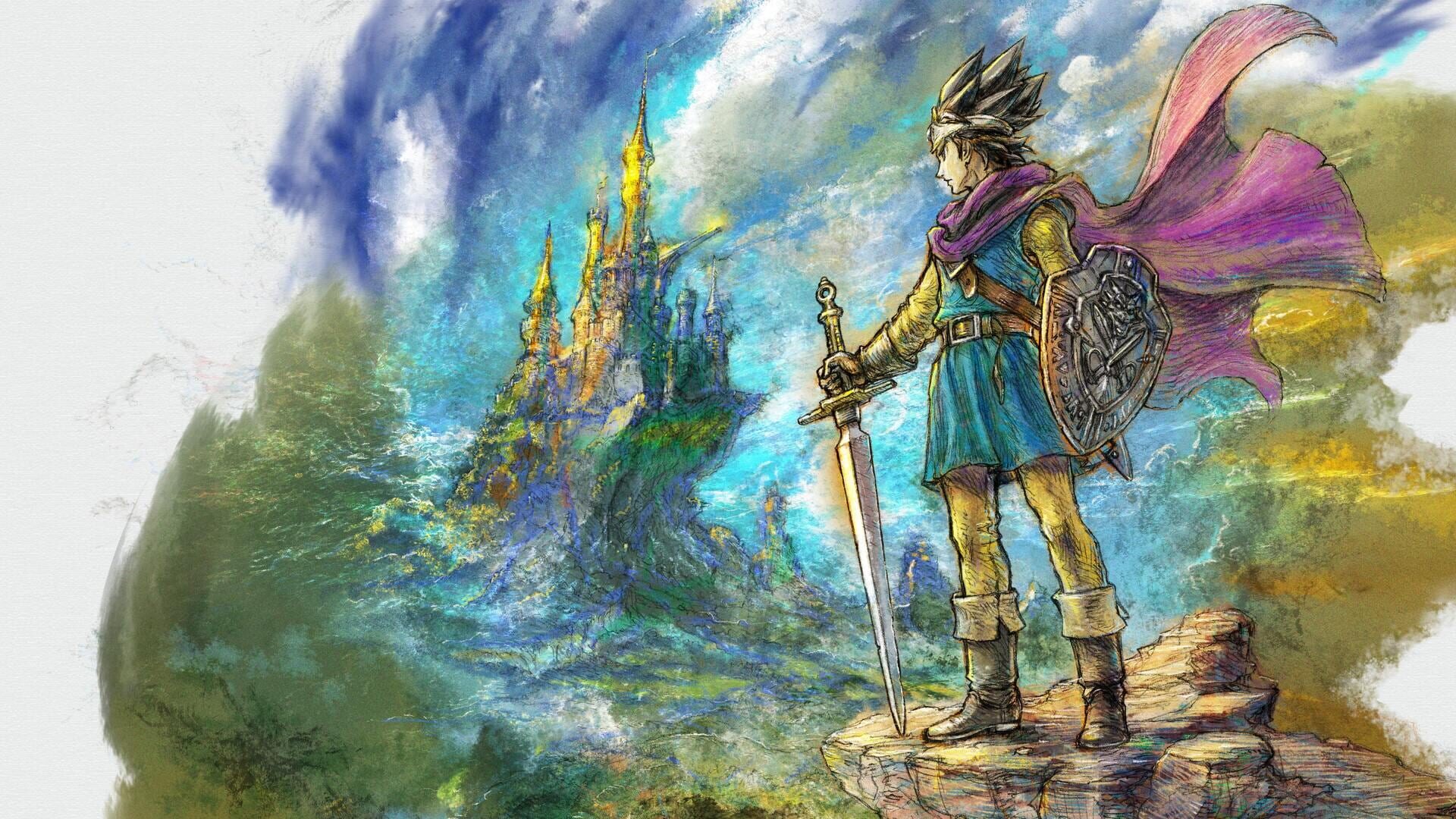 Illustration de Dragon Quest III HD-2D Remake